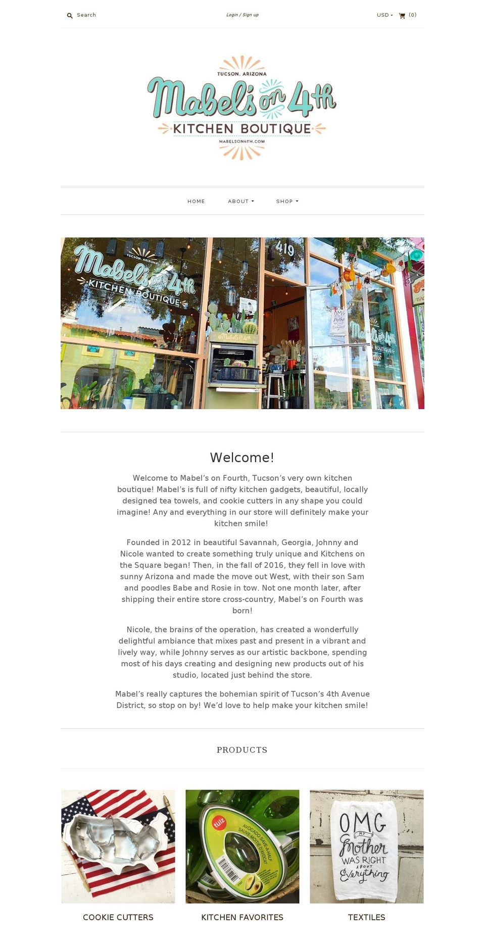 kitchensonthesquare.com shopify website screenshot