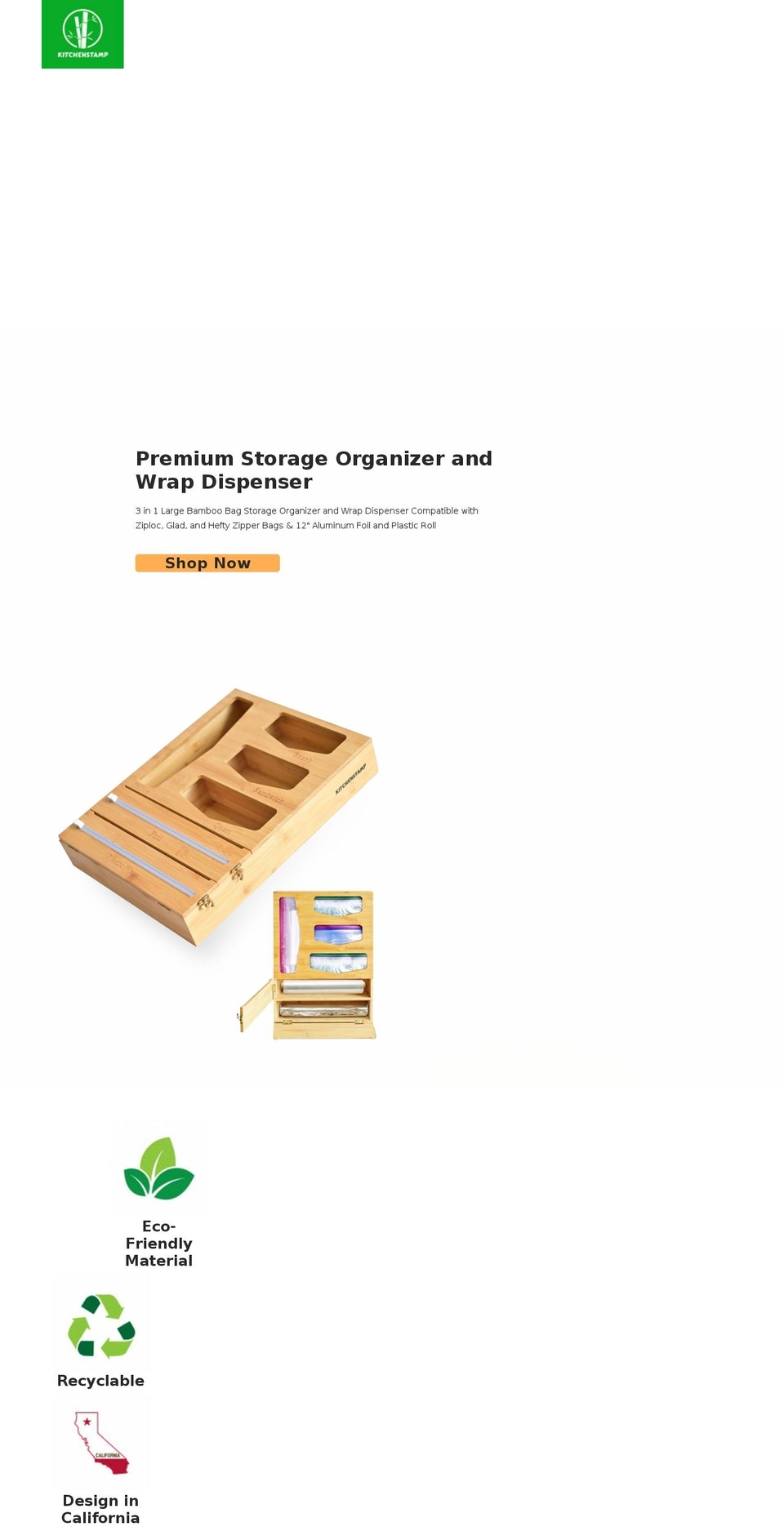 kitchenstamp.com shopify website screenshot