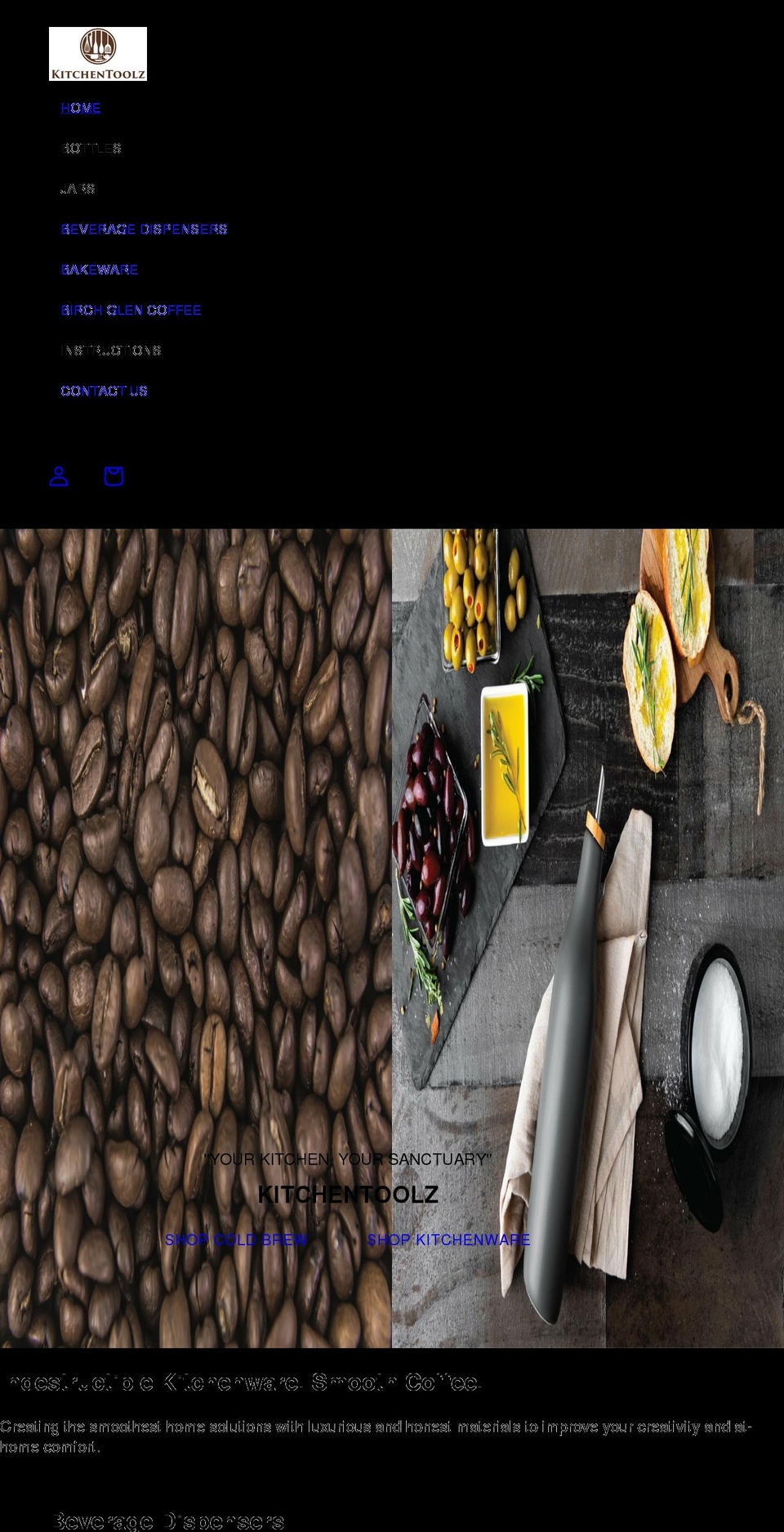 kitchentoolz.com shopify website screenshot