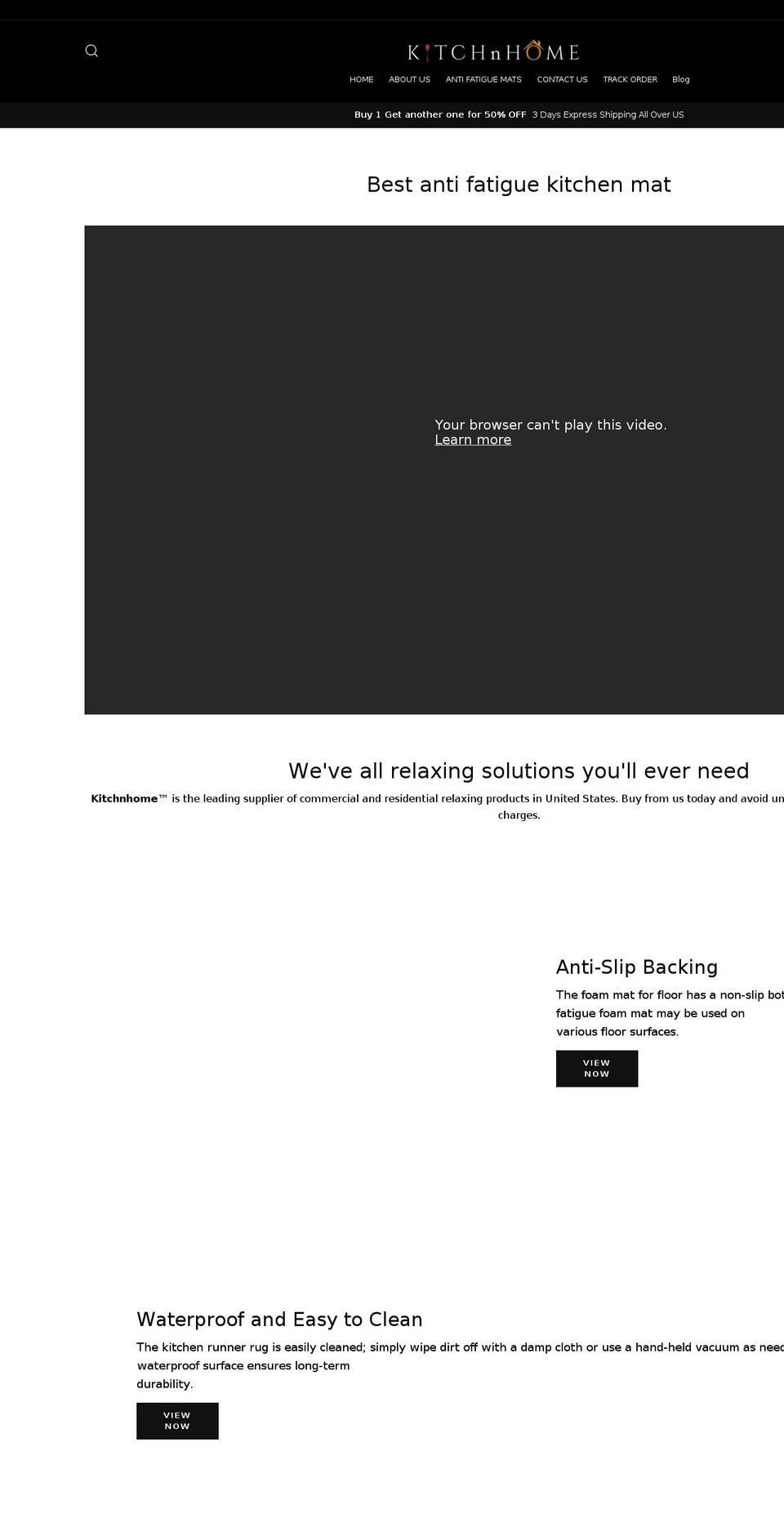 kitchnhome.com shopify website screenshot