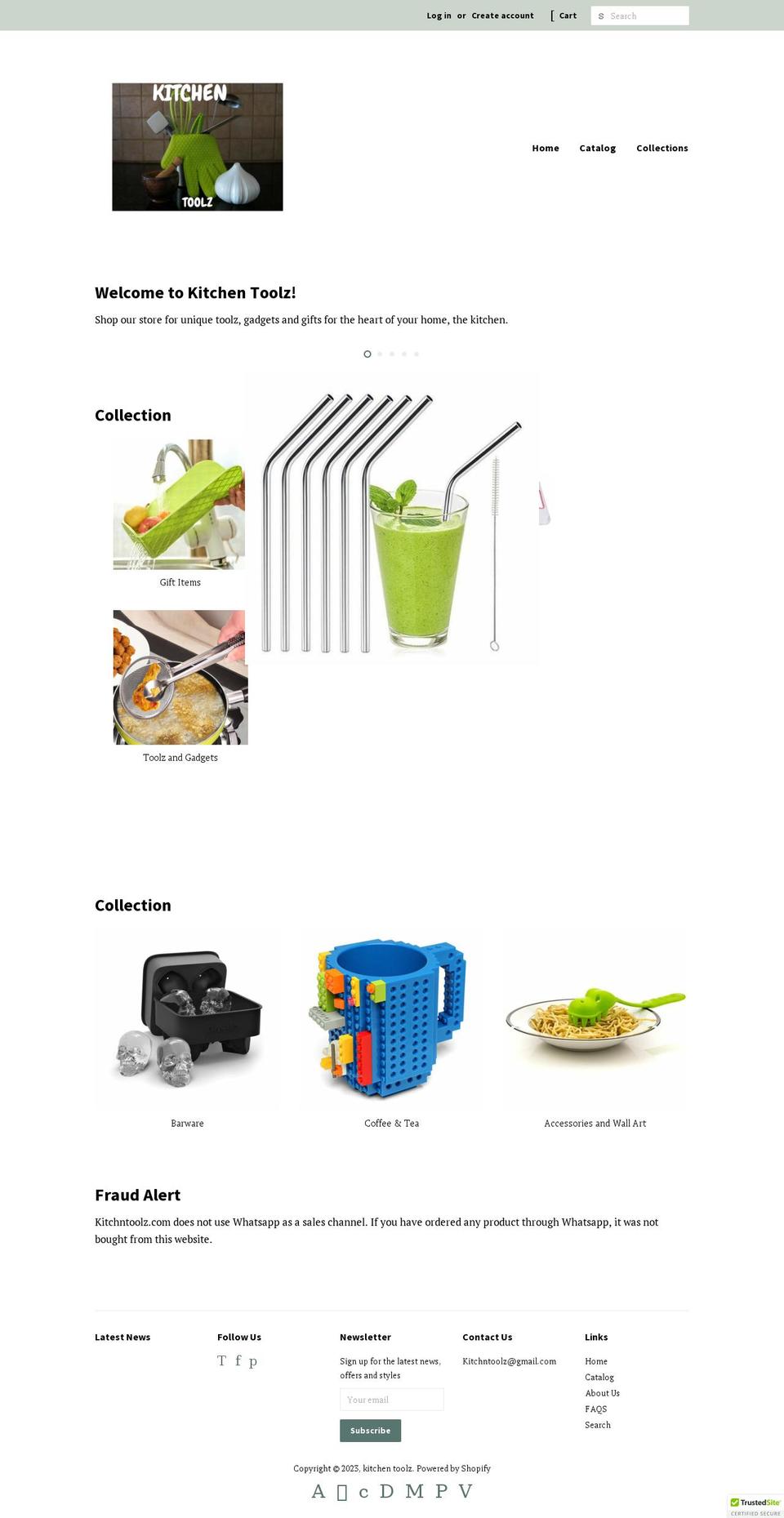 kitchntoolz.com — Shopify storefront screenshot