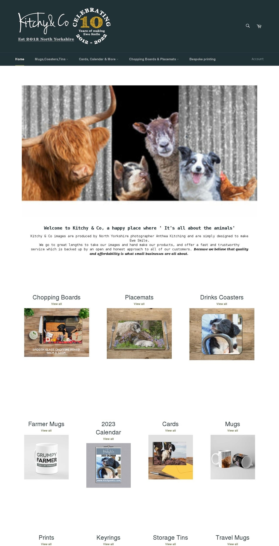 kitchyandco.com shopify website screenshot