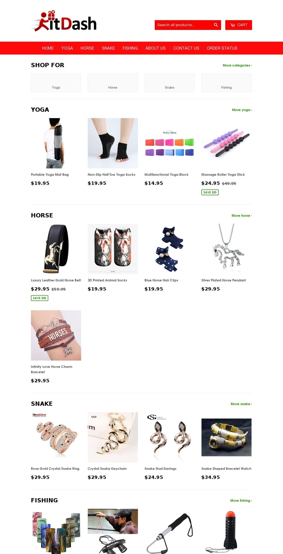 kitdash.com shopify website screenshot
