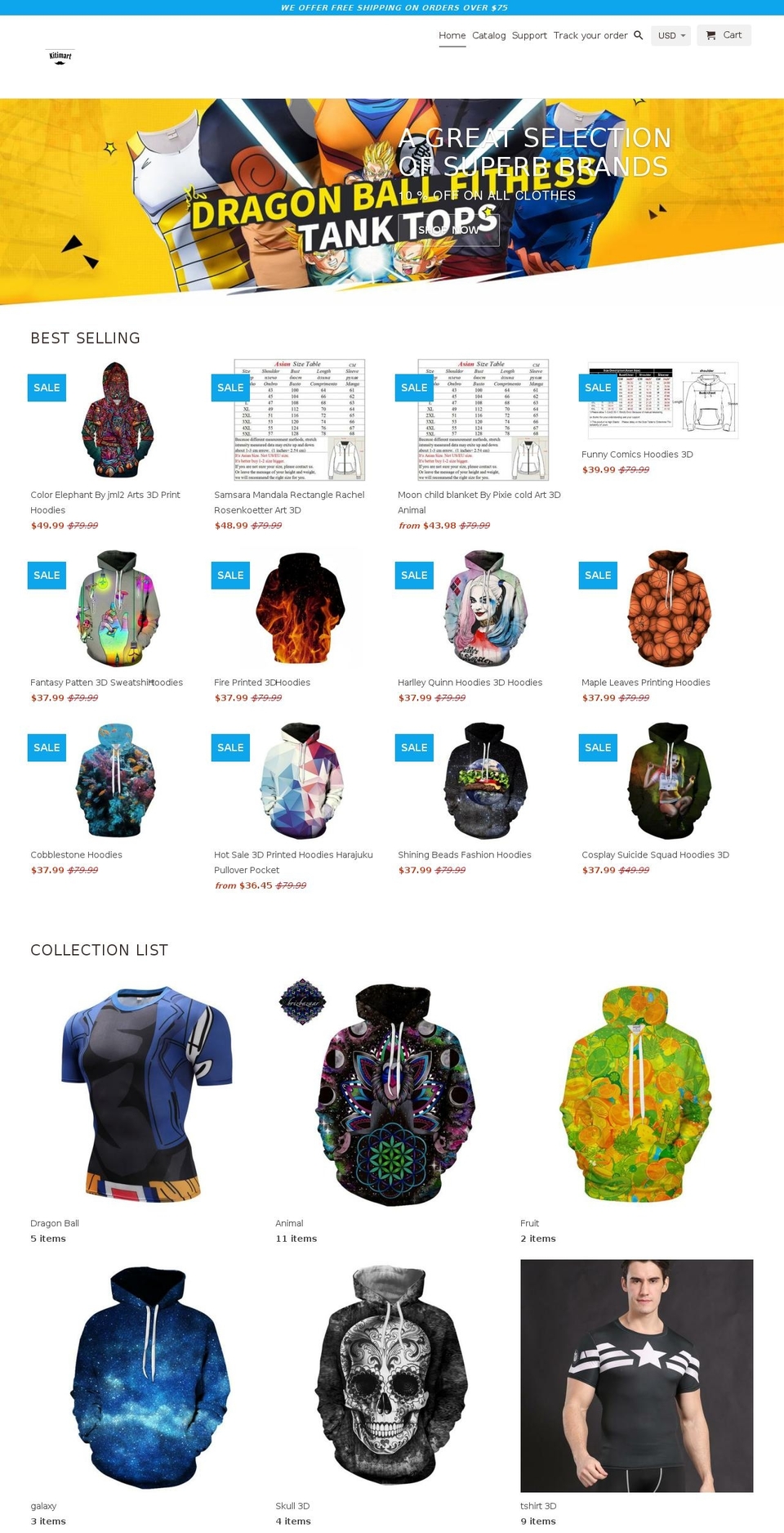 kitimart.com — Shopify storefront screenshot