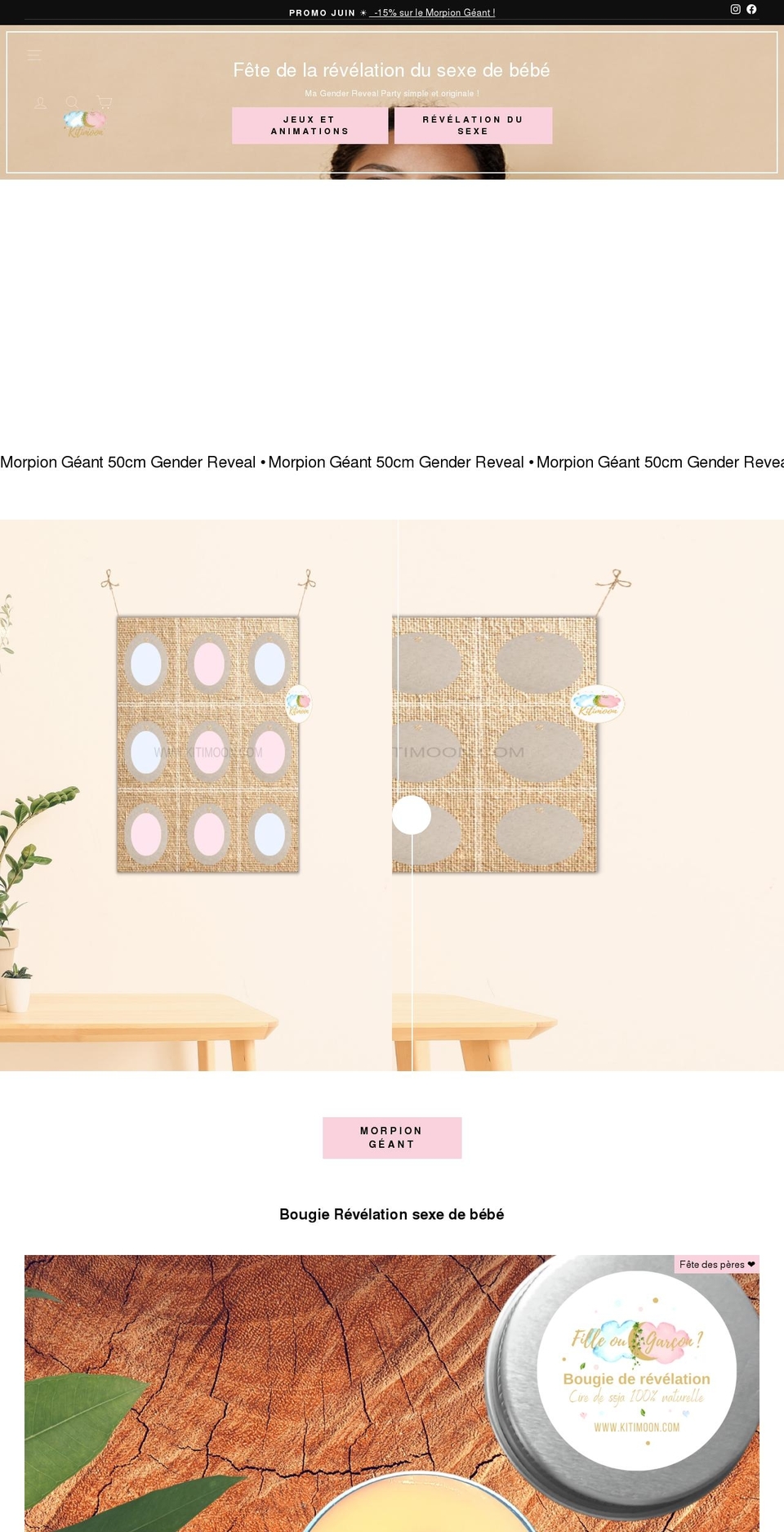 kitimoon.com shopify website screenshot