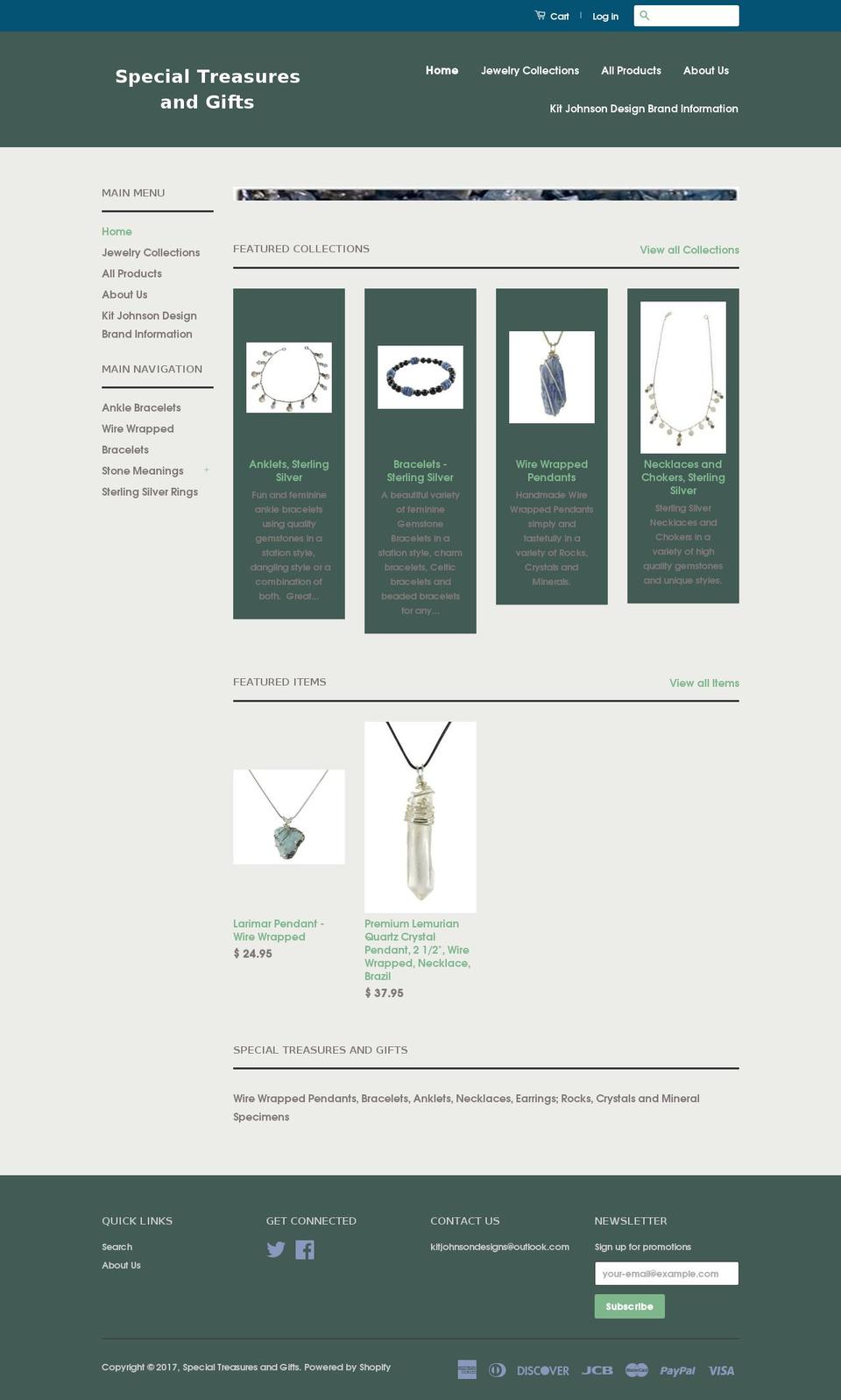 kitjohnsondesigns.com shopify website screenshot