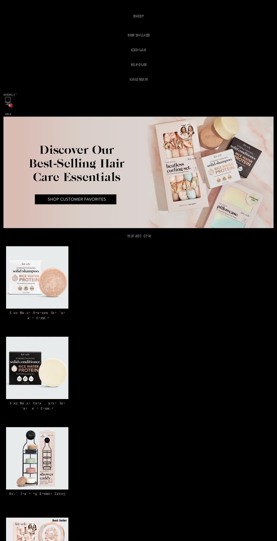 kitschllc.myshopify.com shopify website screenshot