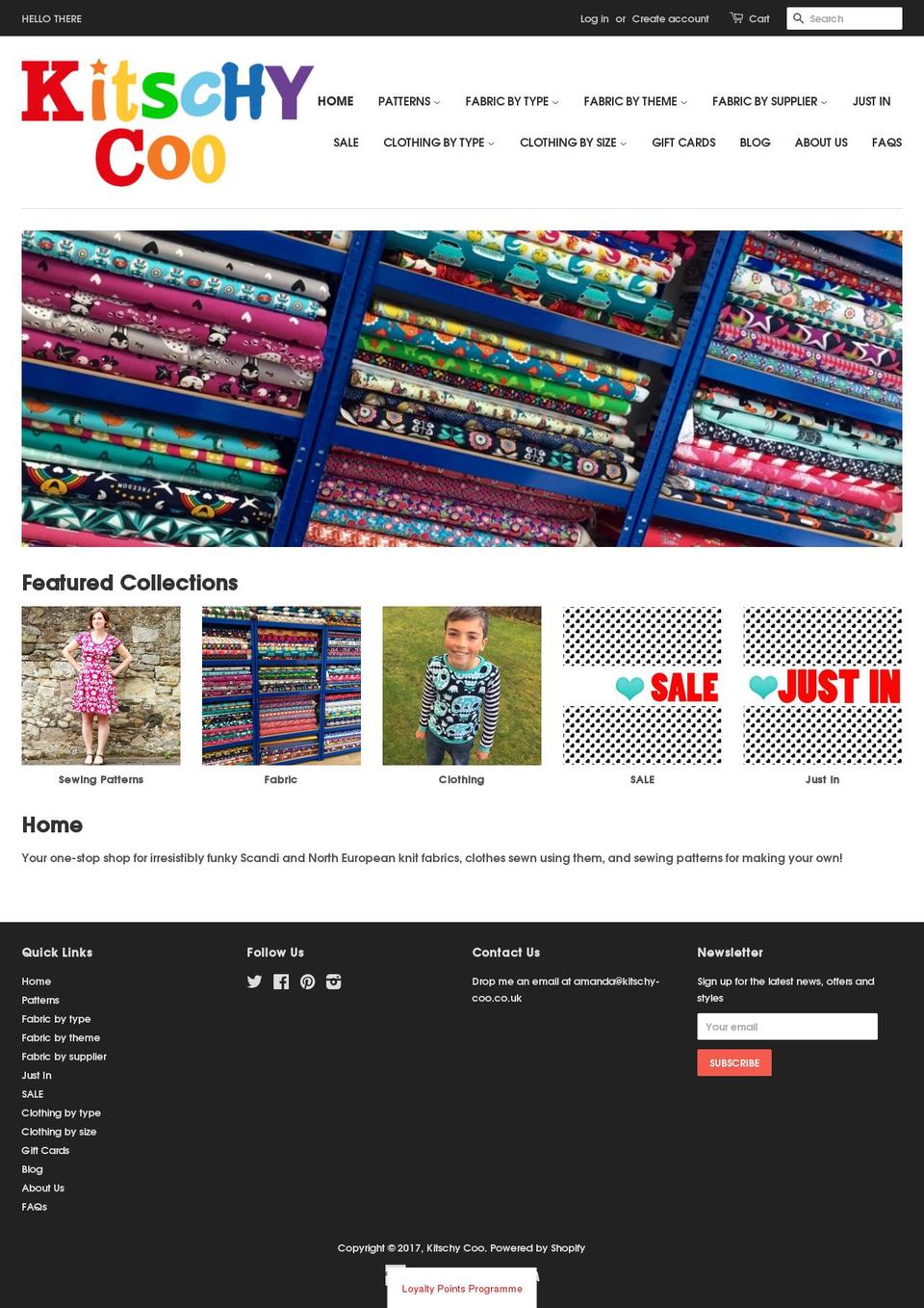 kitschy-coo.co.uk shopify website screenshot