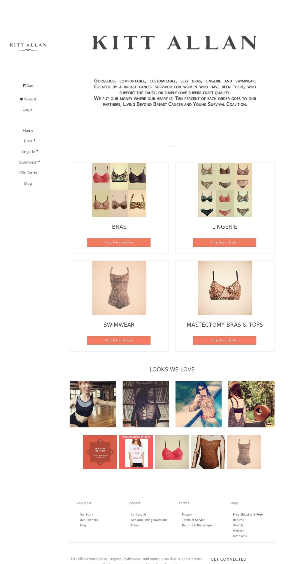 kittallan.com shopify website screenshot