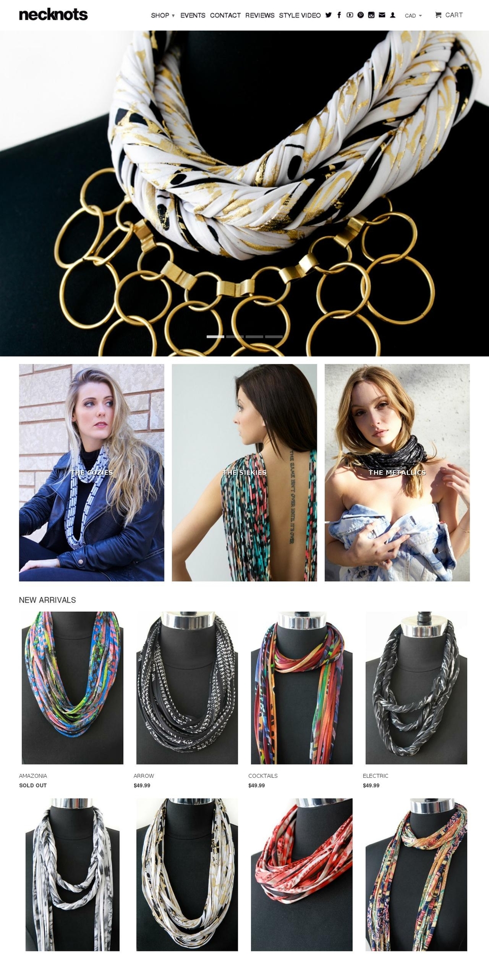 kittensandstring.com shopify website screenshot