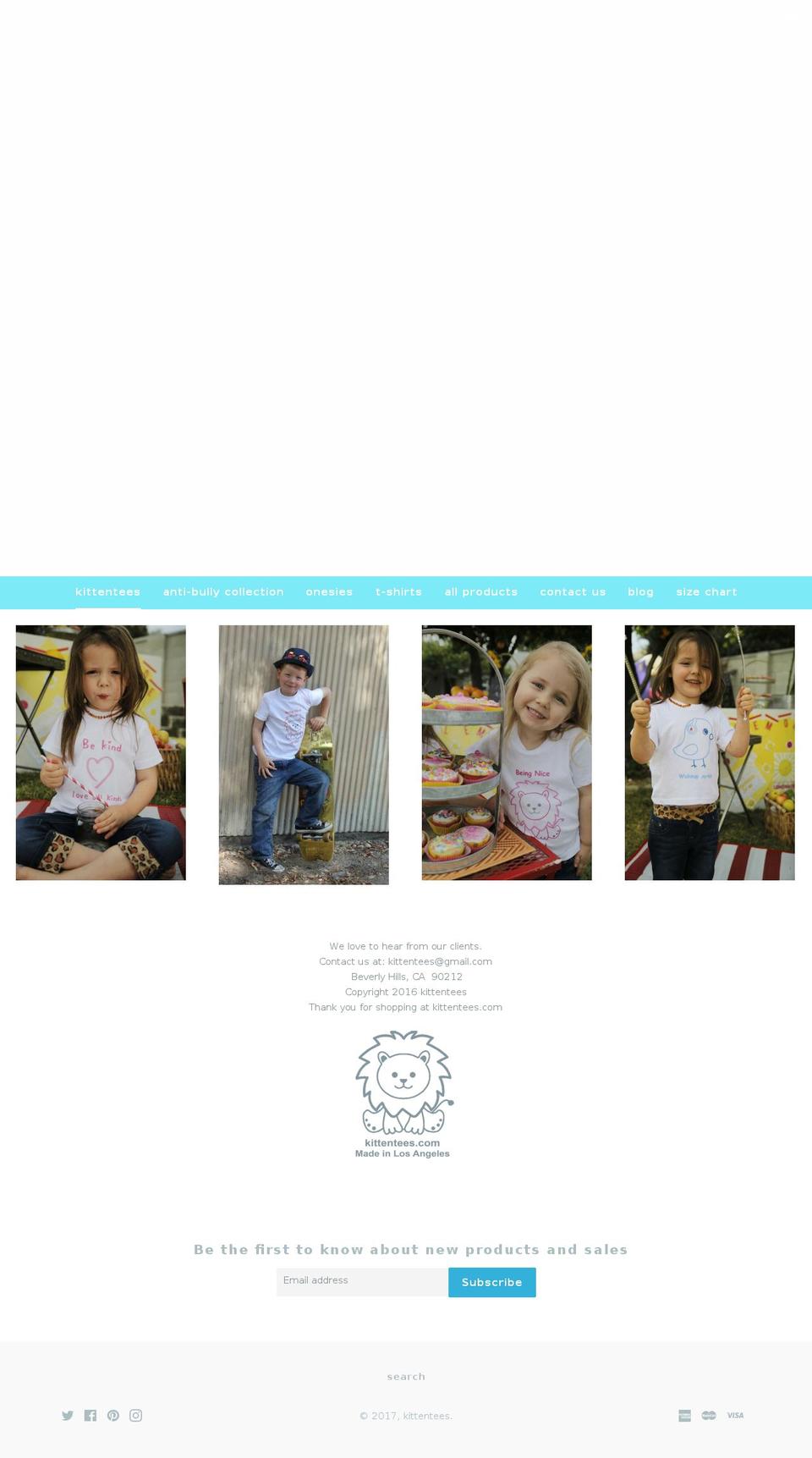 kittentees.com shopify website screenshot