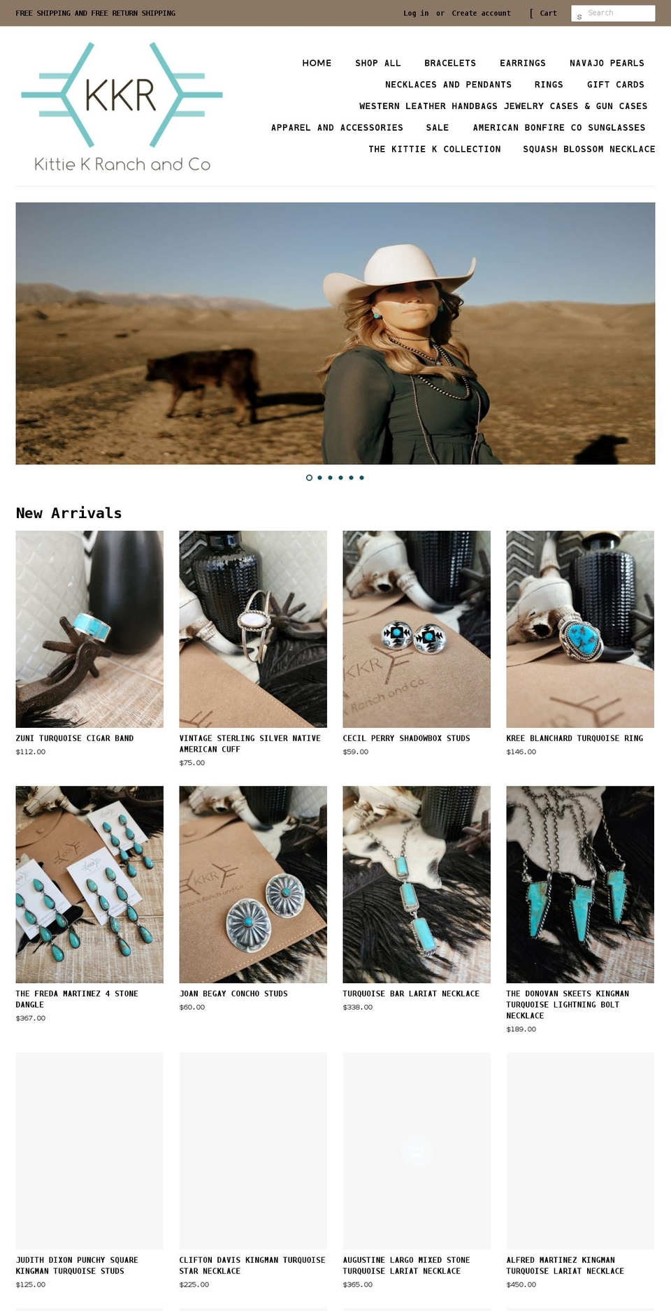 kittiekranchandco.com shopify website screenshot