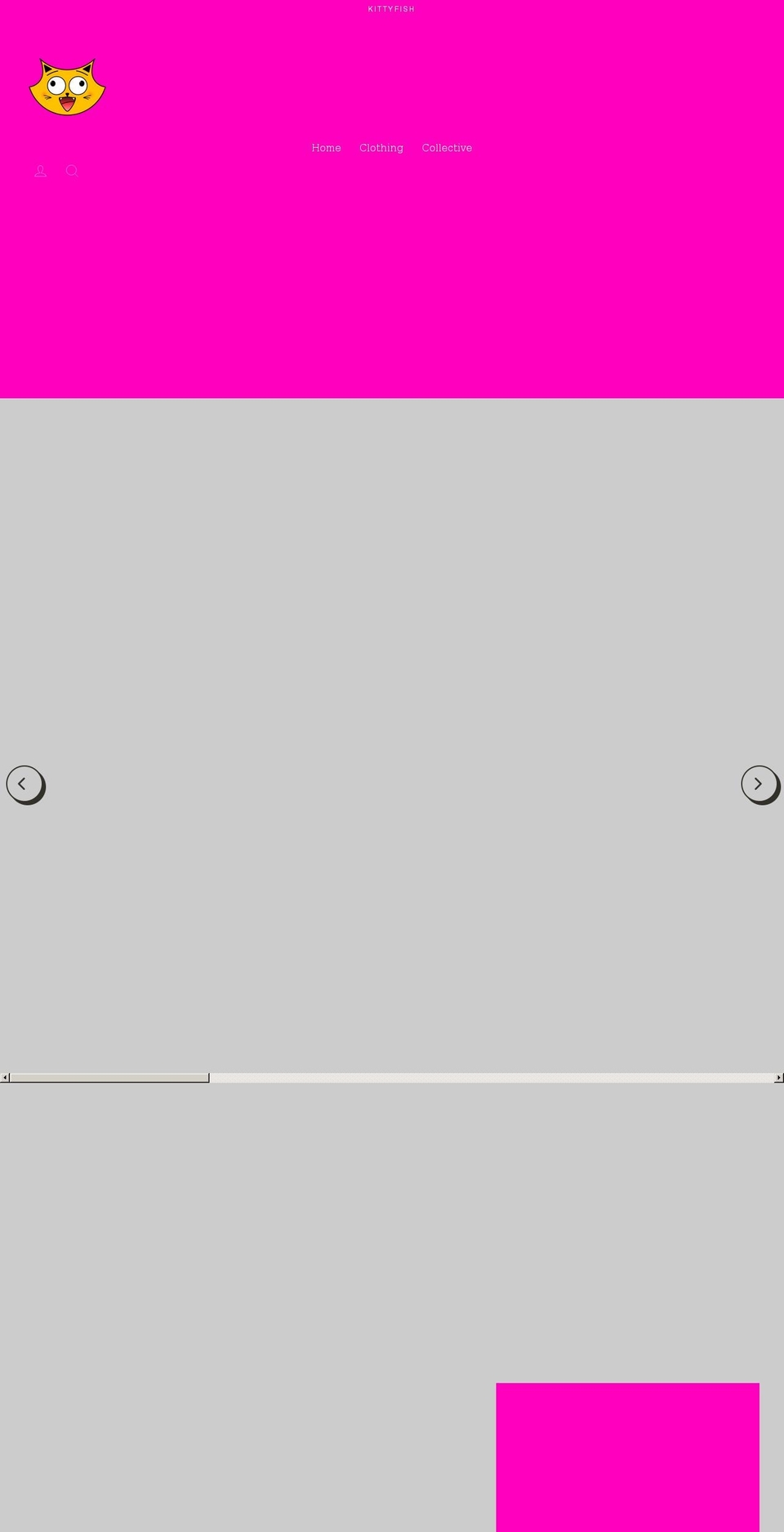 kittyfish.shop shopify website screenshot