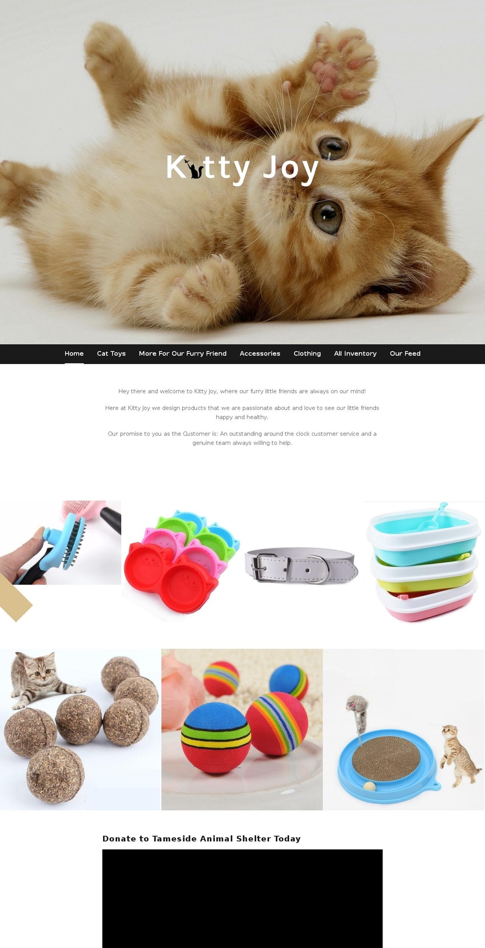 kittyjoyinc.com — Shopify storefront screenshot