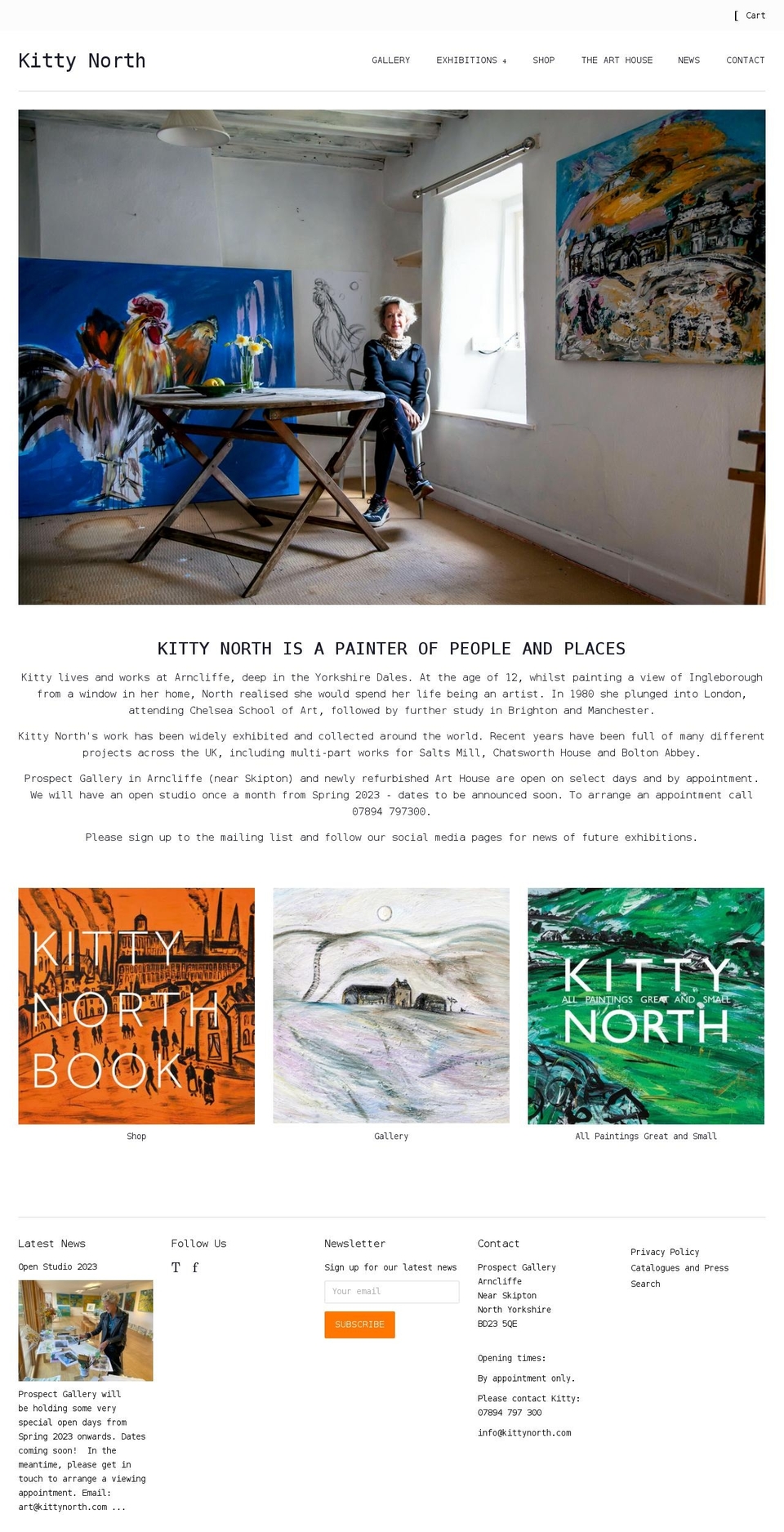 kittynorth.com shopify website screenshot