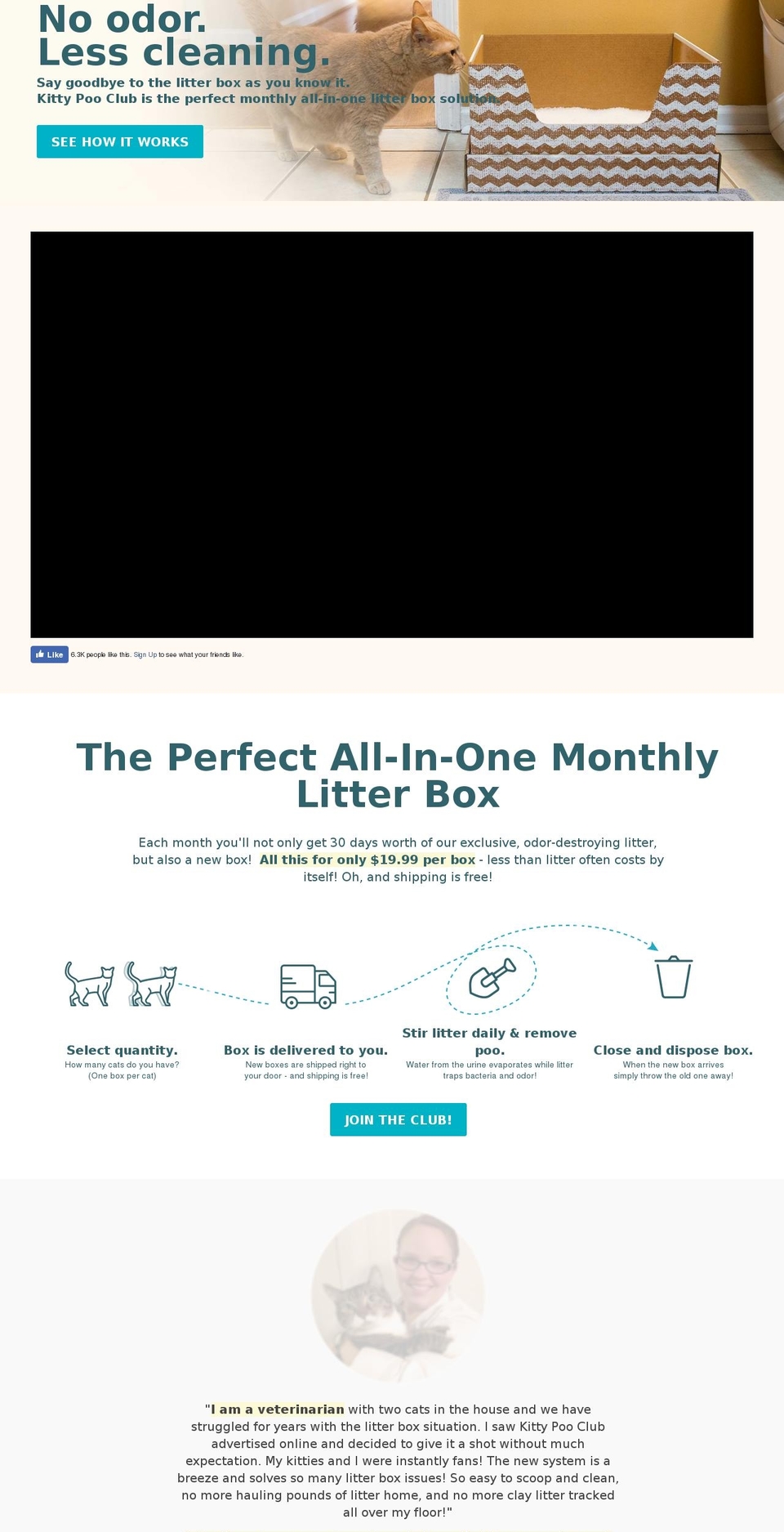 kittypooclub.com shopify website screenshot