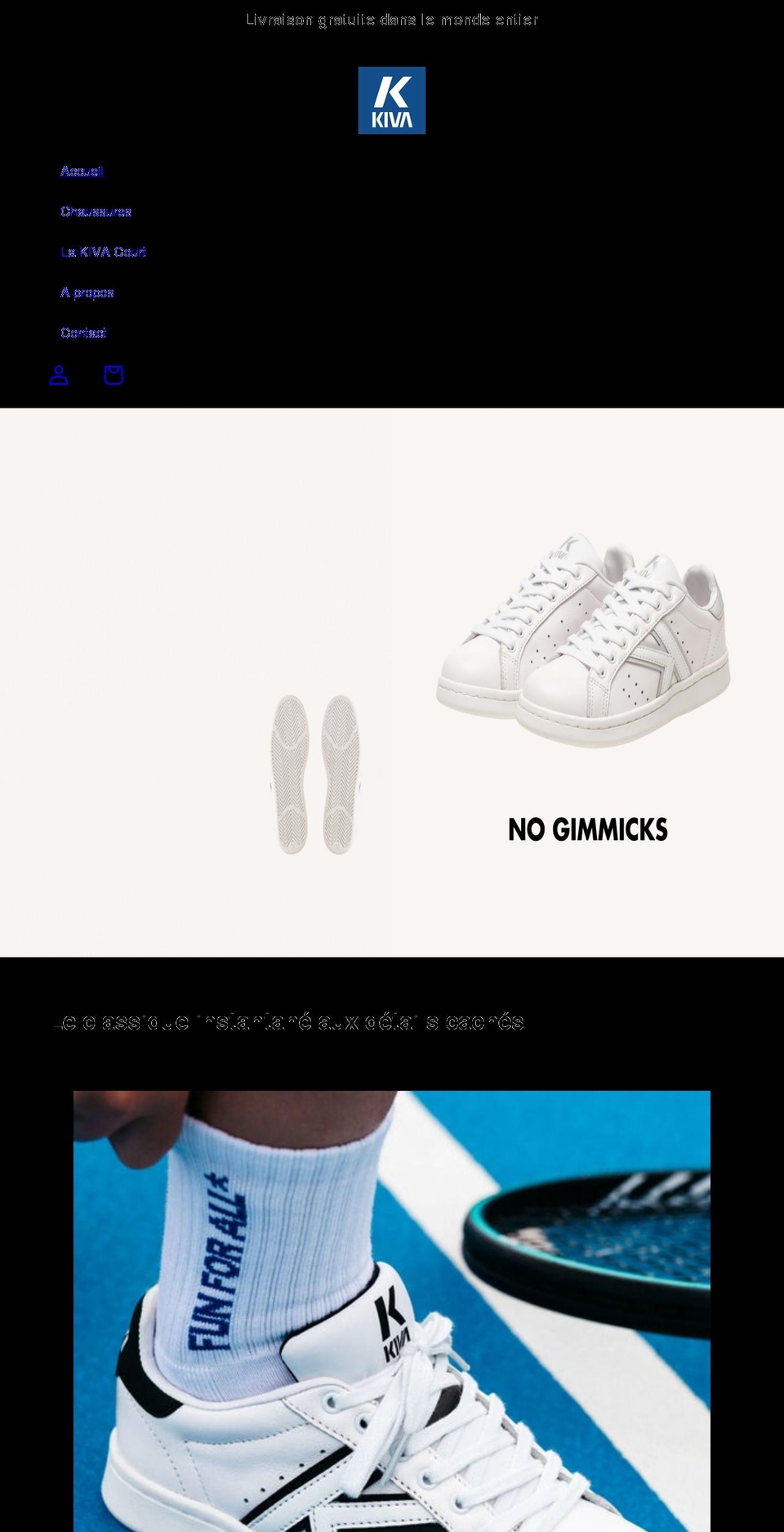 kivaforall.com shopify website screenshot