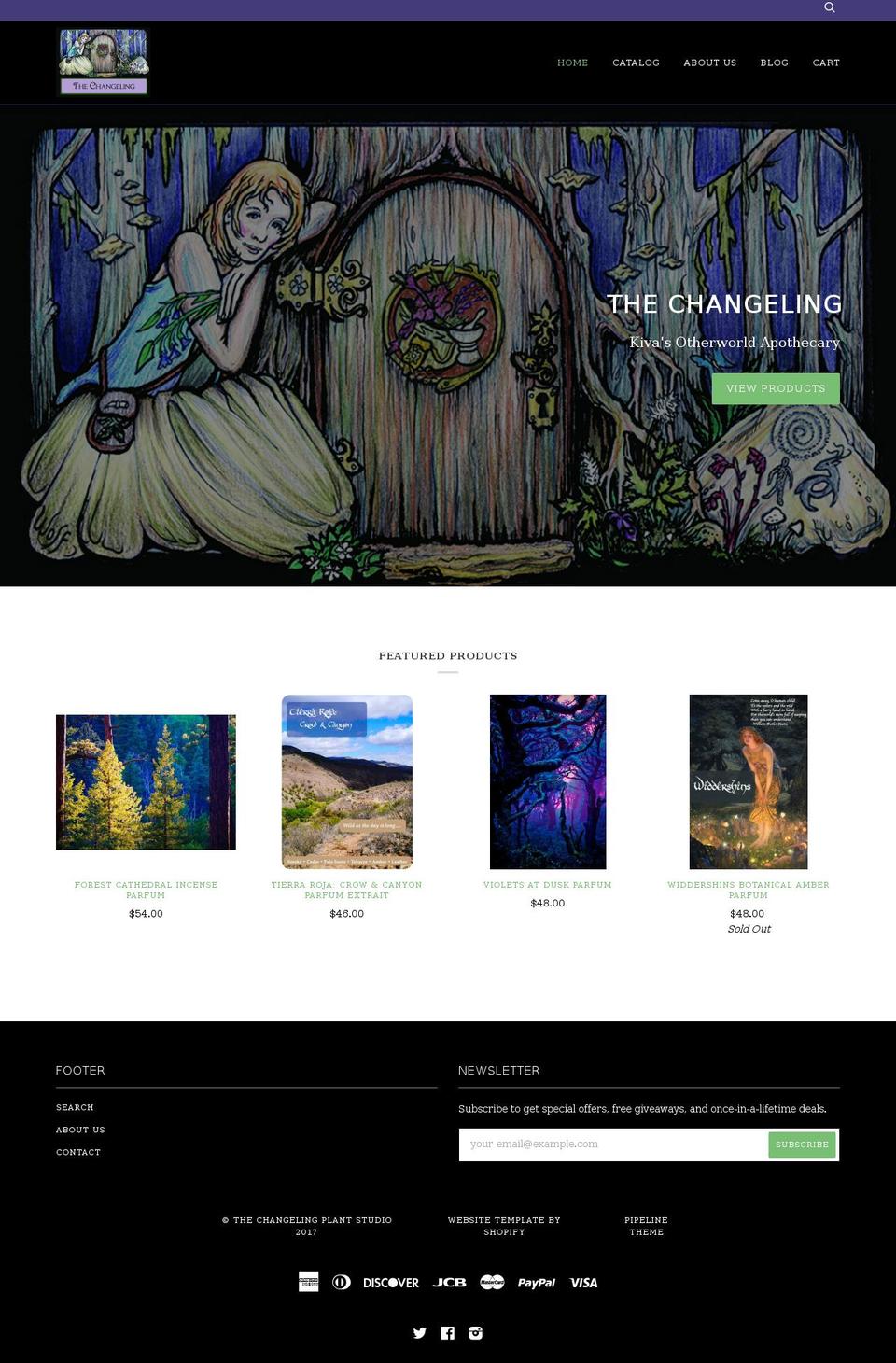 kivarose.com shopify website screenshot