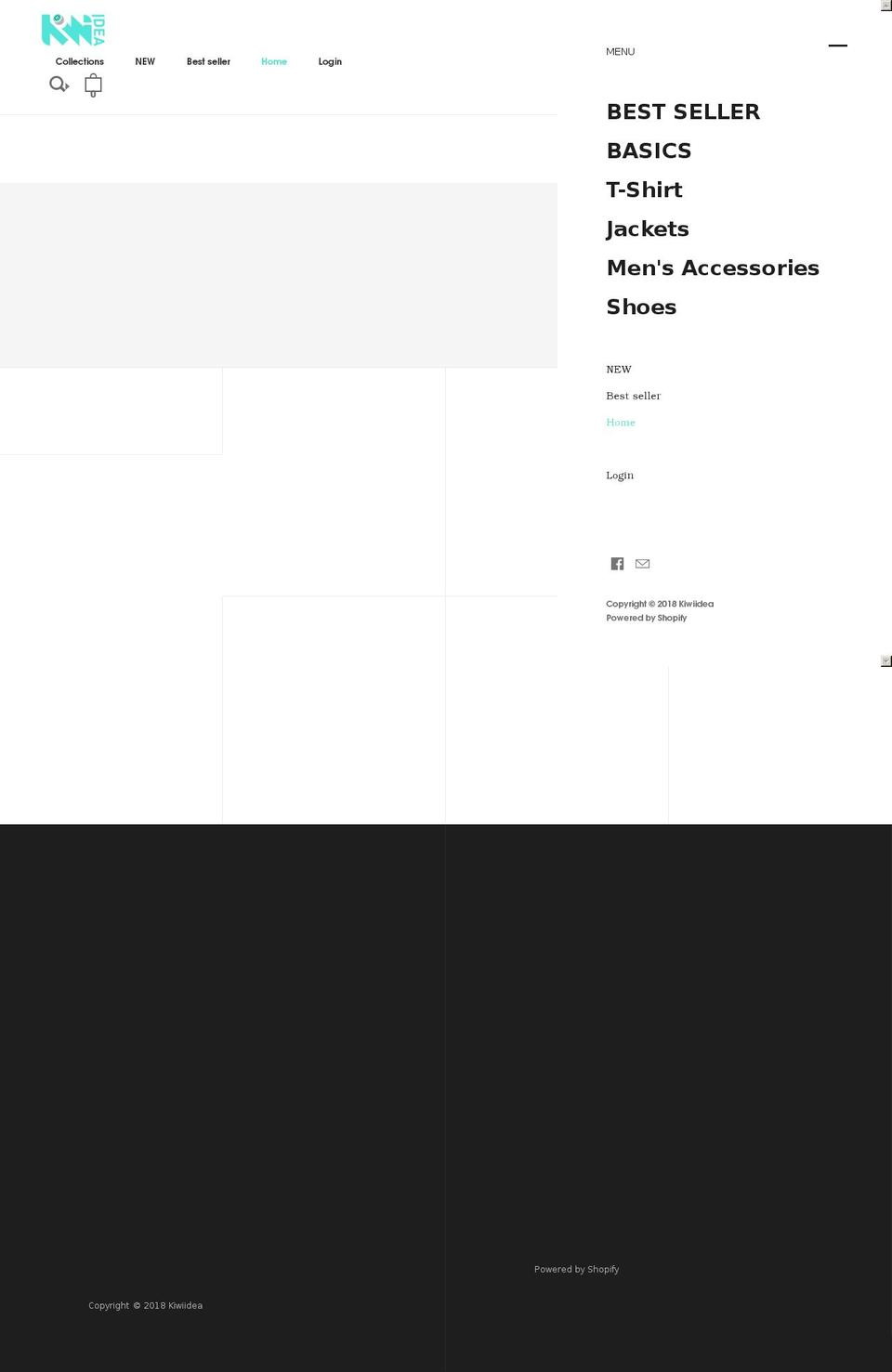kiwiidea.com — Shopify storefront screenshot
