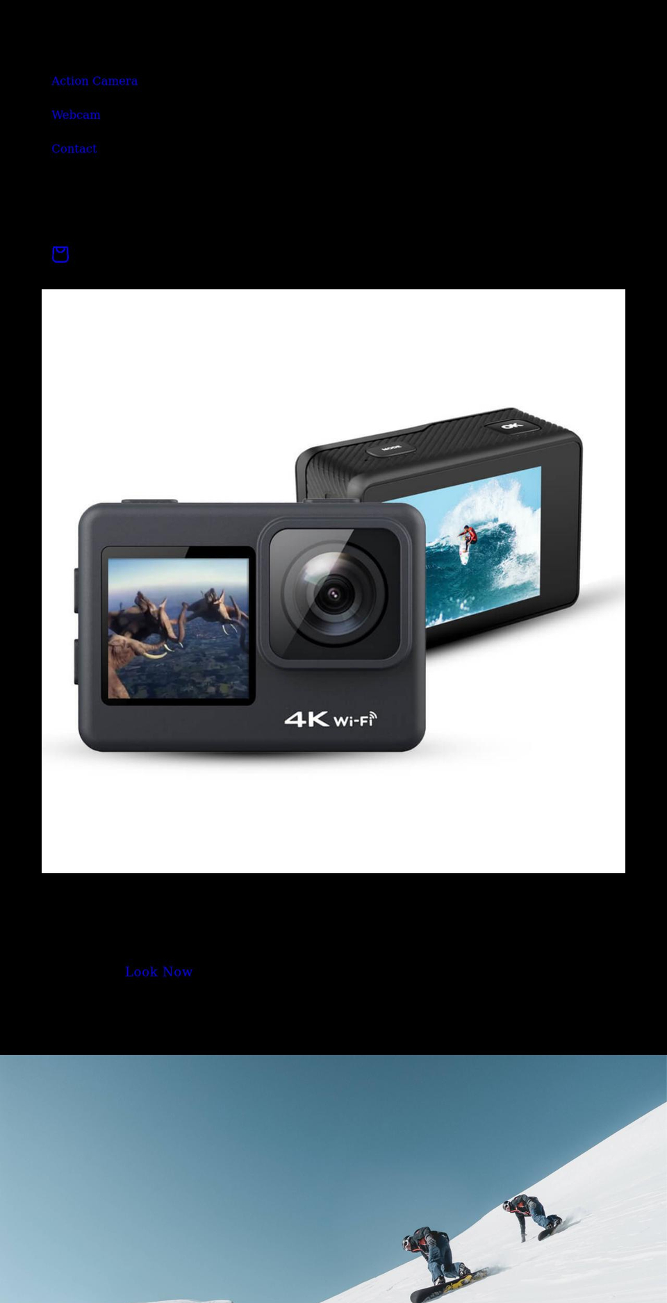 kkcam.com shopify website screenshot