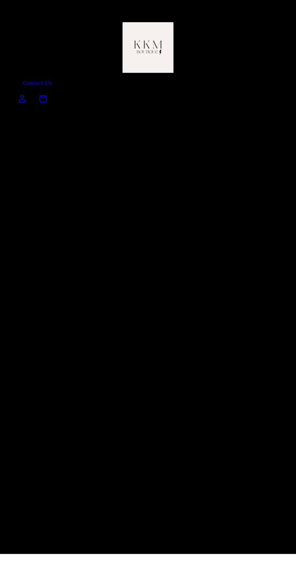 kkmboutique.com shopify website screenshot