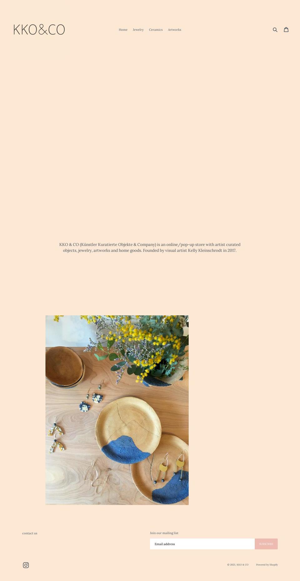 kko-and-co.com shopify website screenshot