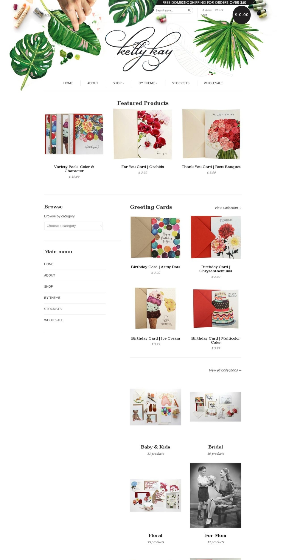 kkpaper.com shopify website screenshot