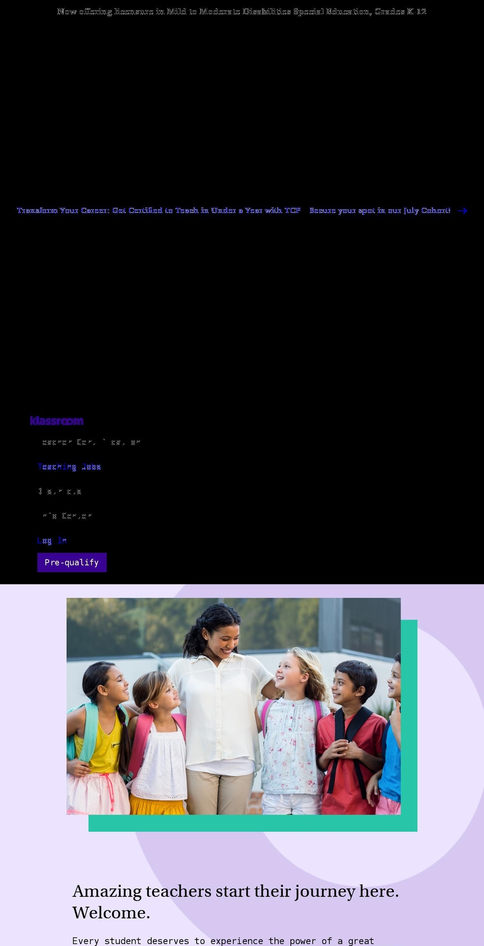 klassroom.com shopify website screenshot
