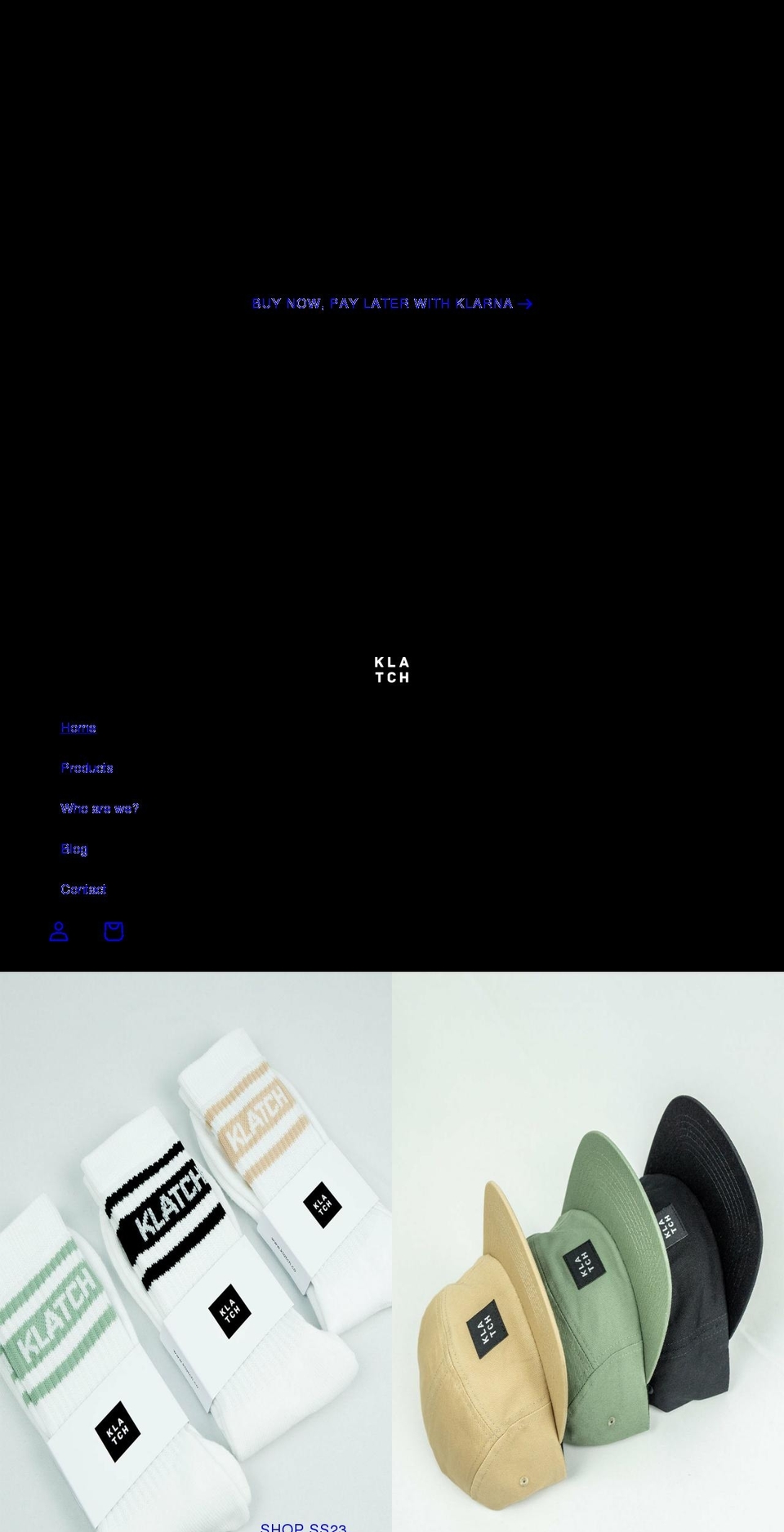 klatch.co shopify website screenshot