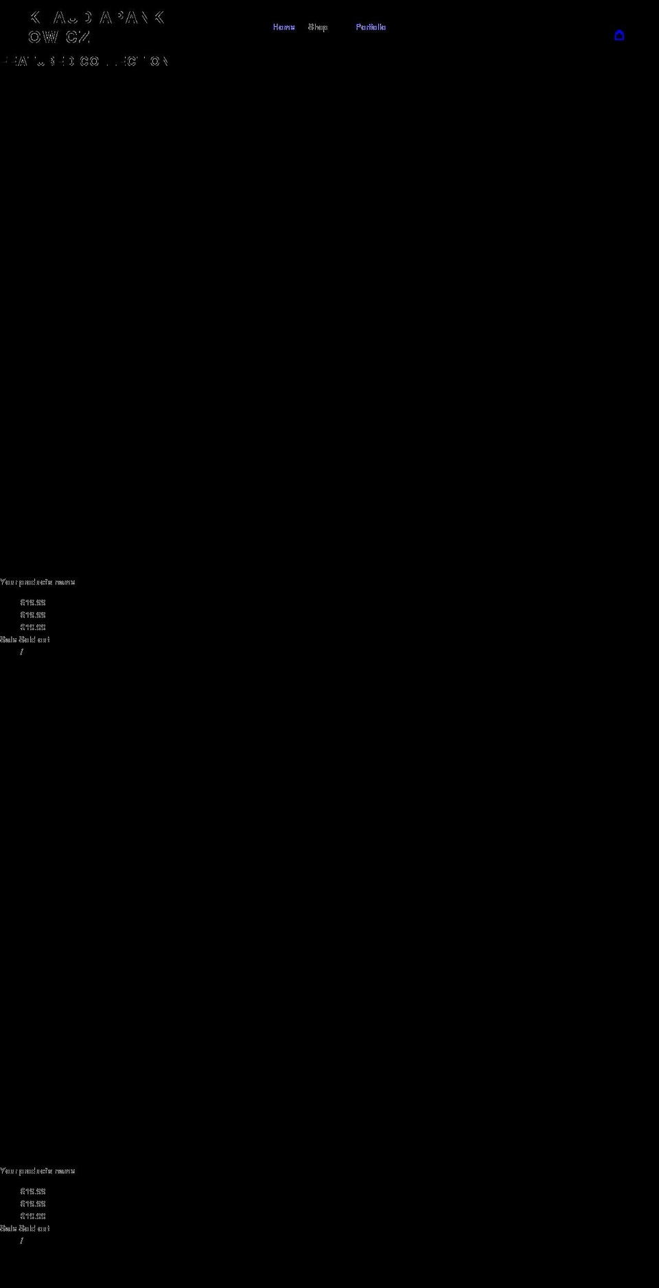 klaudiapankowicz.com shopify website screenshot