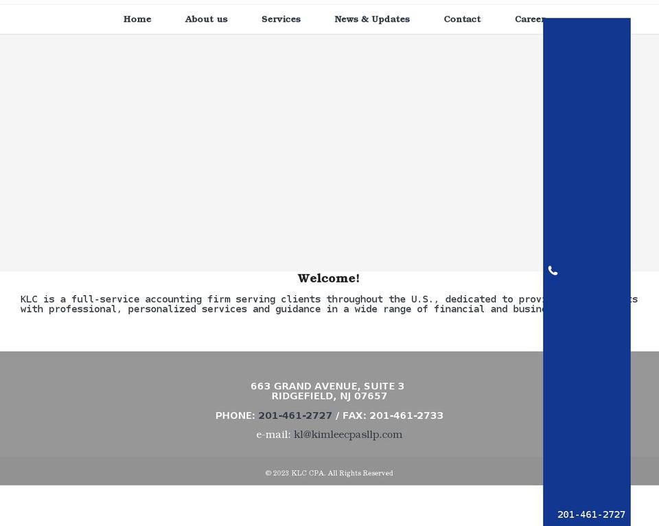 klc-cpa.com shopify website screenshot