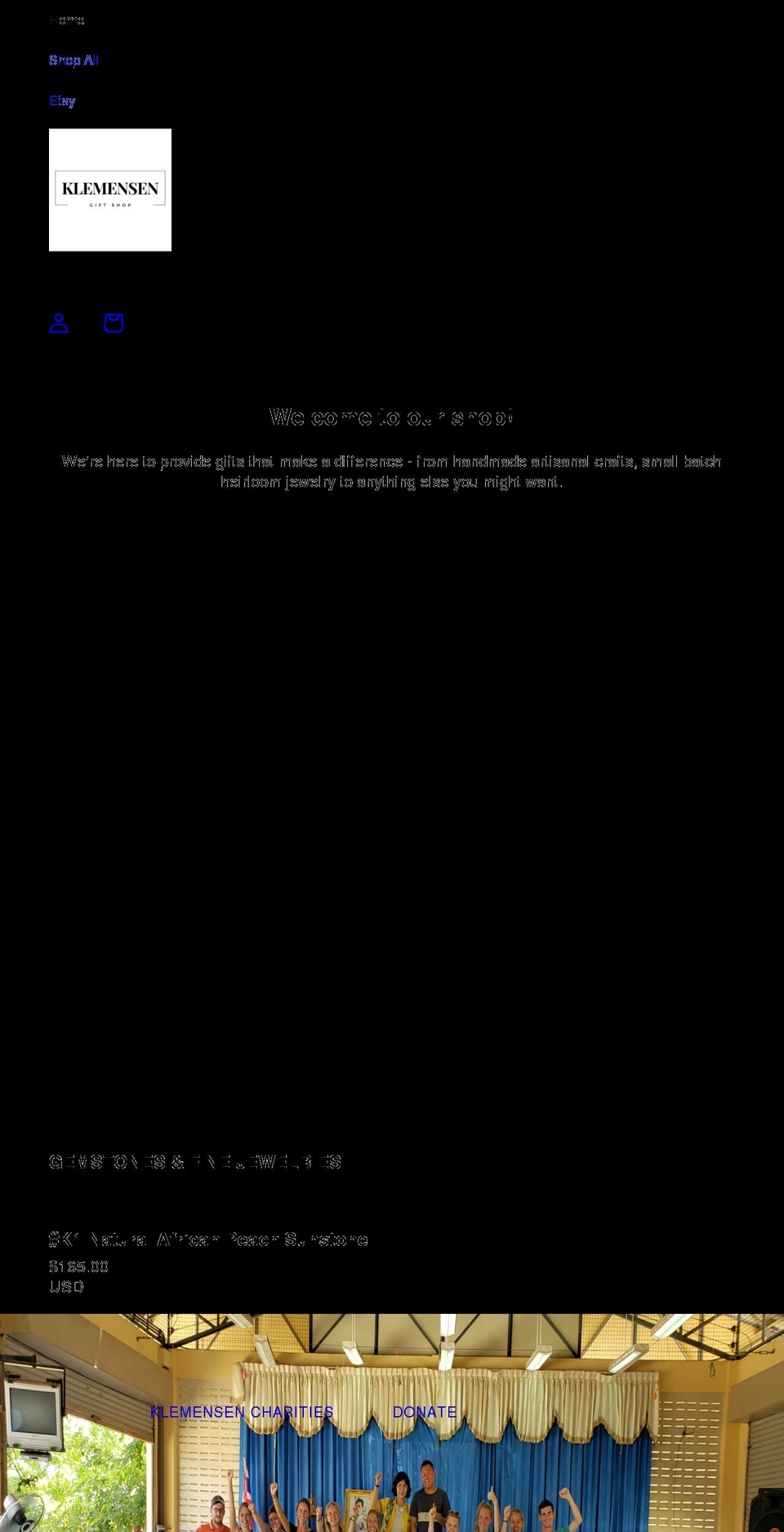 klemensen.com shopify website screenshot