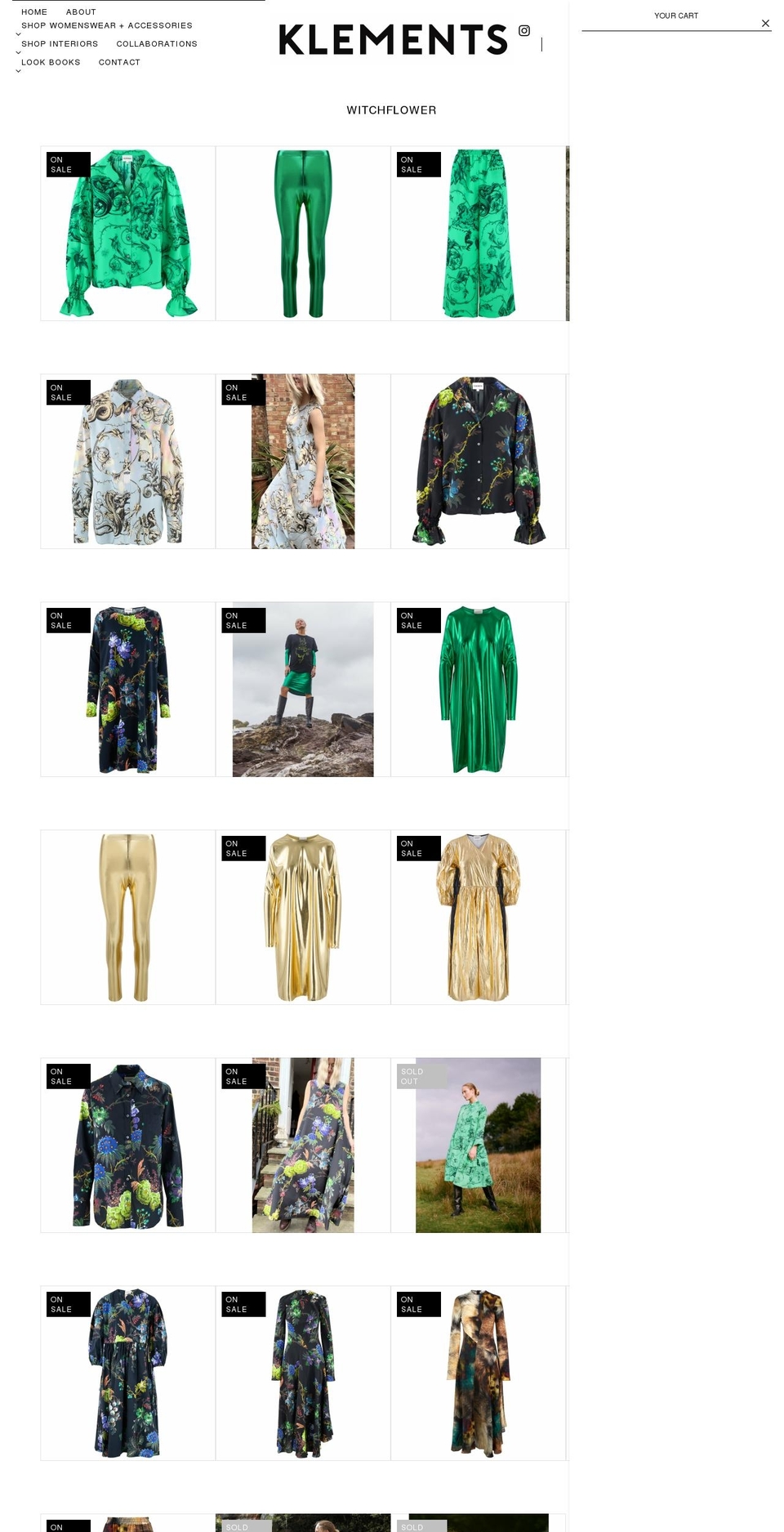 klements.co.uk shopify website screenshot