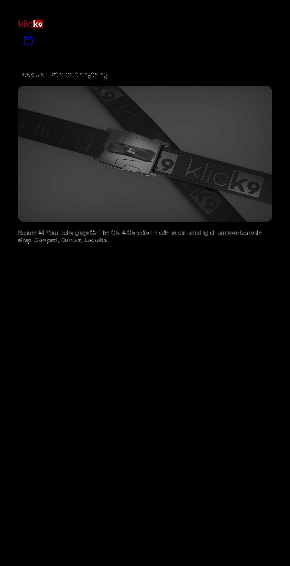 klick9.com shopify website screenshot