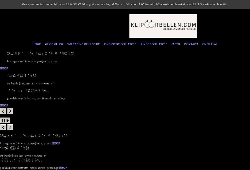 klipoorbellen.nl shopify website screenshot