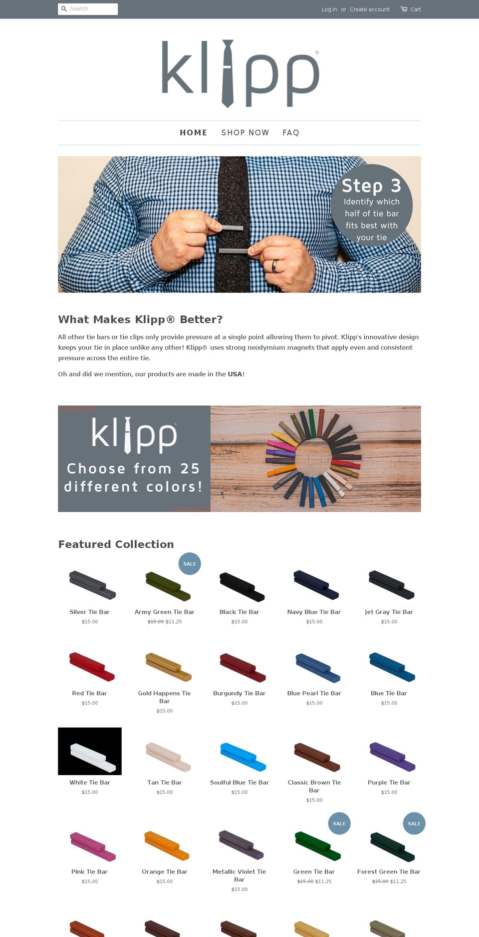 klippwear.com — Shopify storefront screenshot