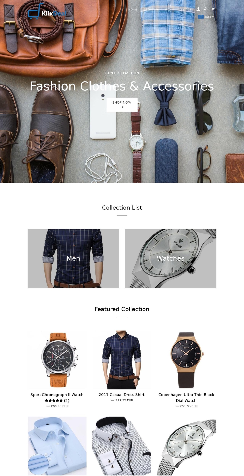 klixdeal.com shopify website screenshot