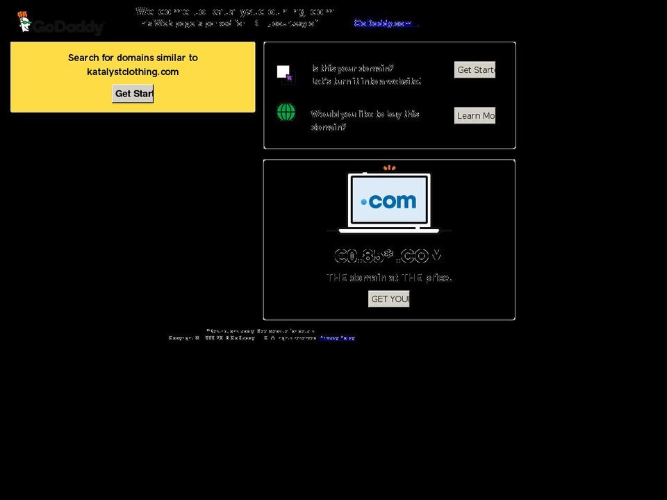 klubkatalyst.com — Shopify storefront screenshot