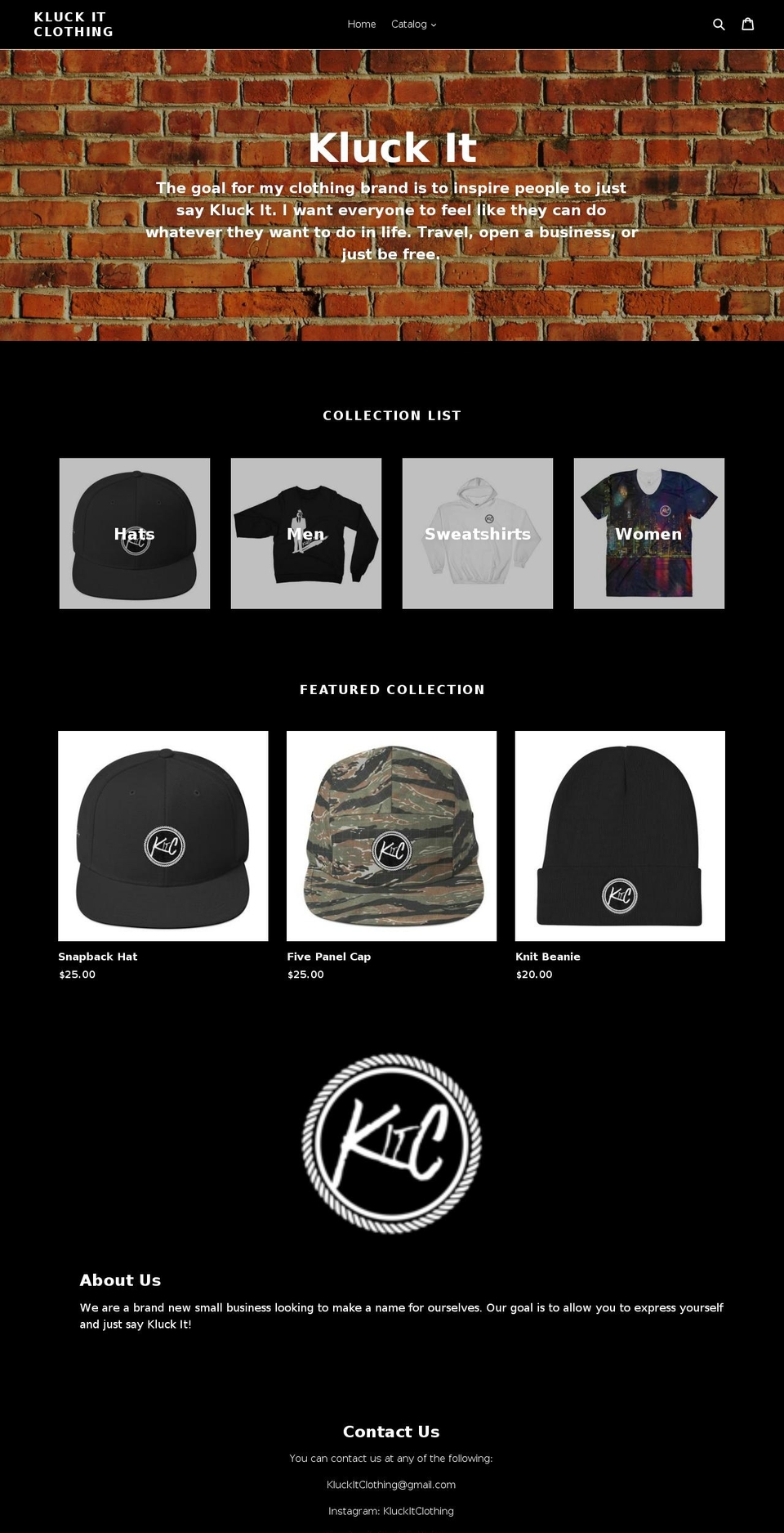 kluckit.com shopify website screenshot
