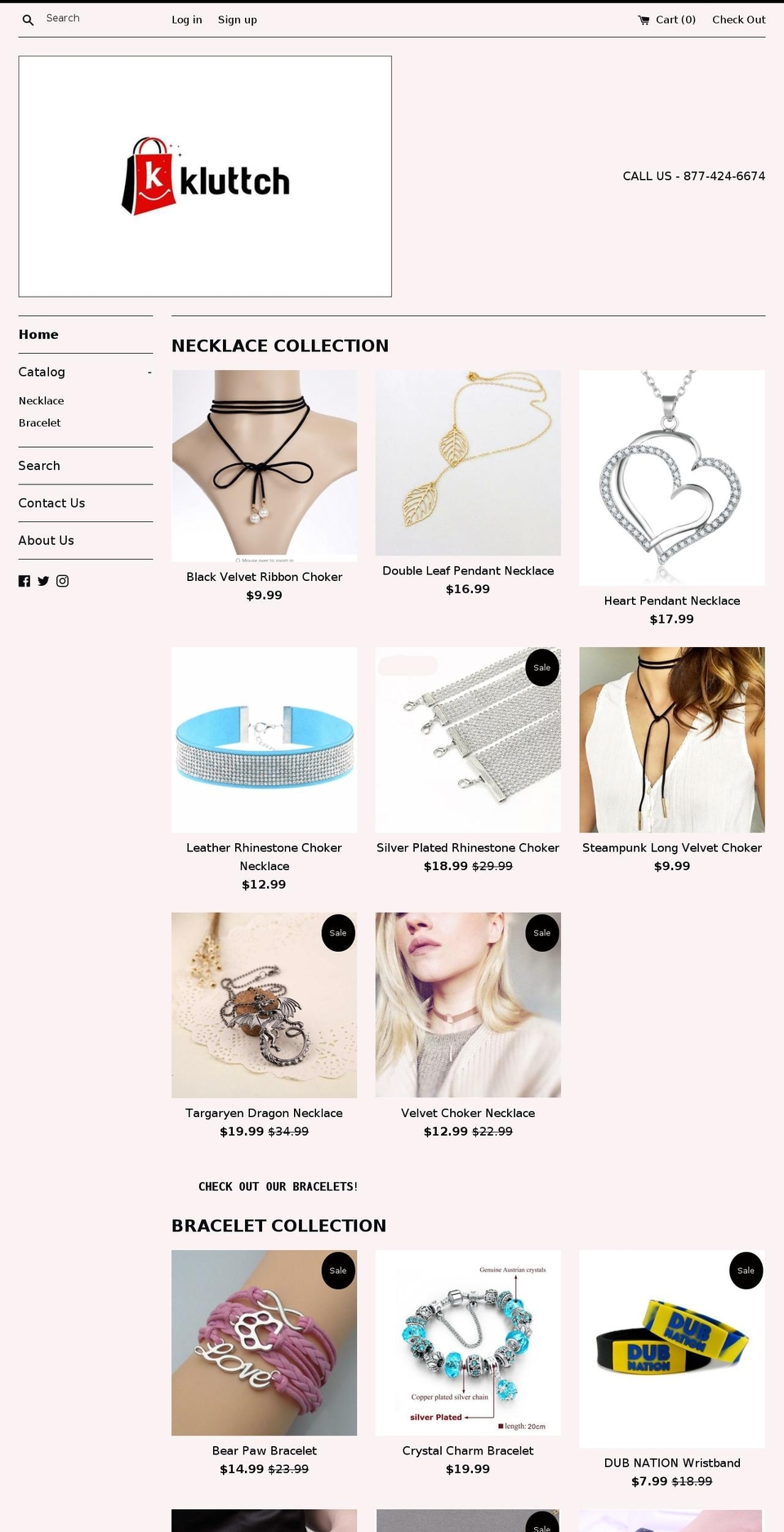 kluttch.com shopify website screenshot