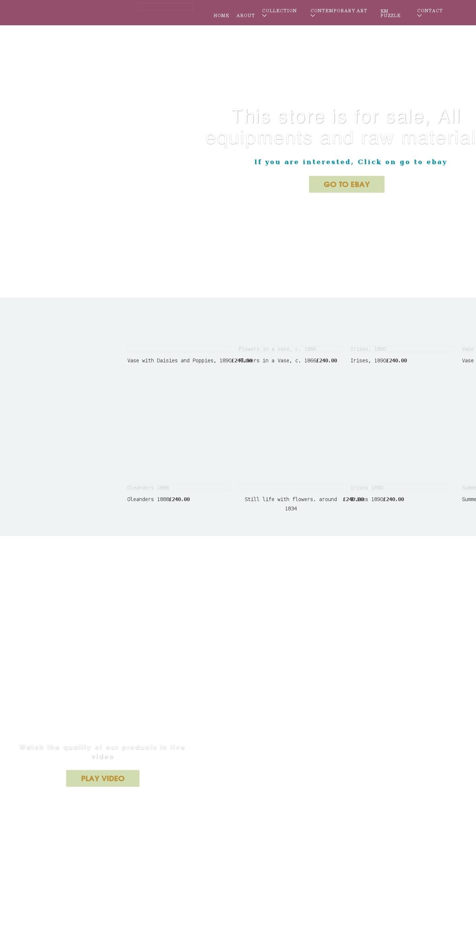 kmpictures.com shopify website screenshot