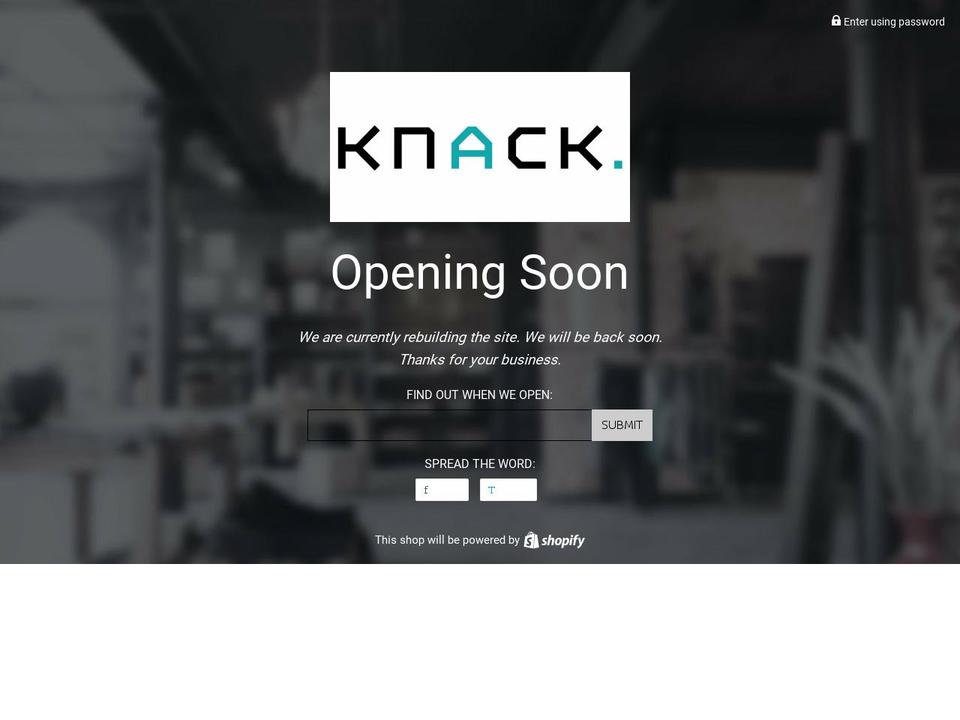 dsl-5-0-1 Shopify theme site example knackdirect.com