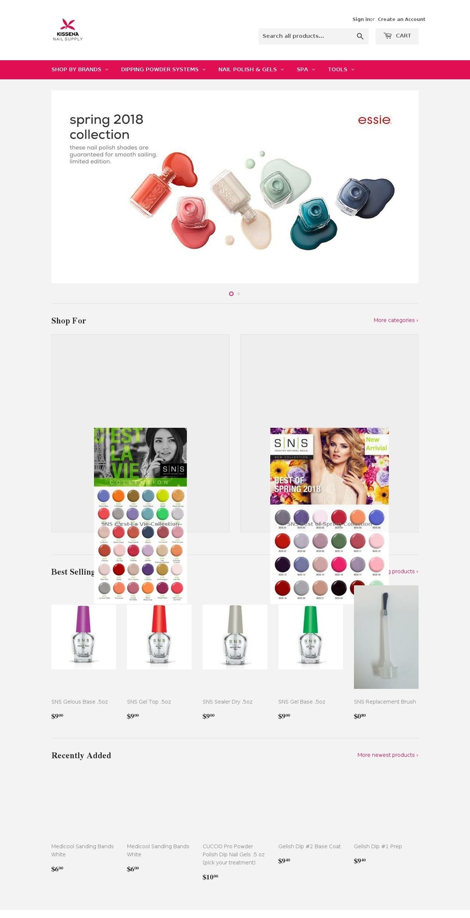 knailsupply.com shopify website screenshot
