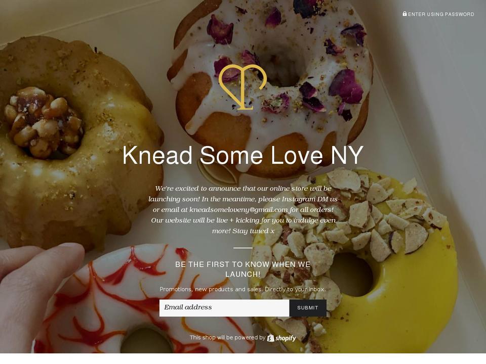 kneadsomeloveny.com shopify website screenshot
