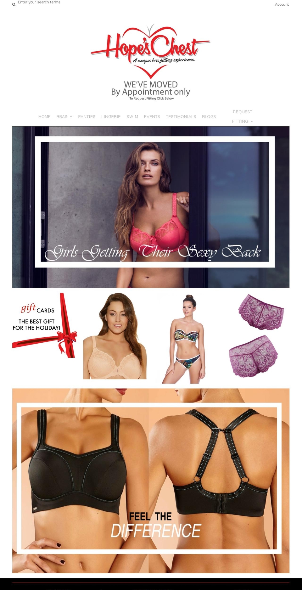 knickersbriefsandbloomers.com shopify website screenshot