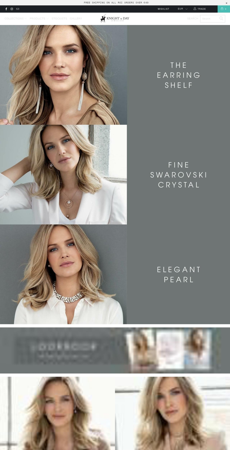 knightandday.com — Shopify storefront screenshot