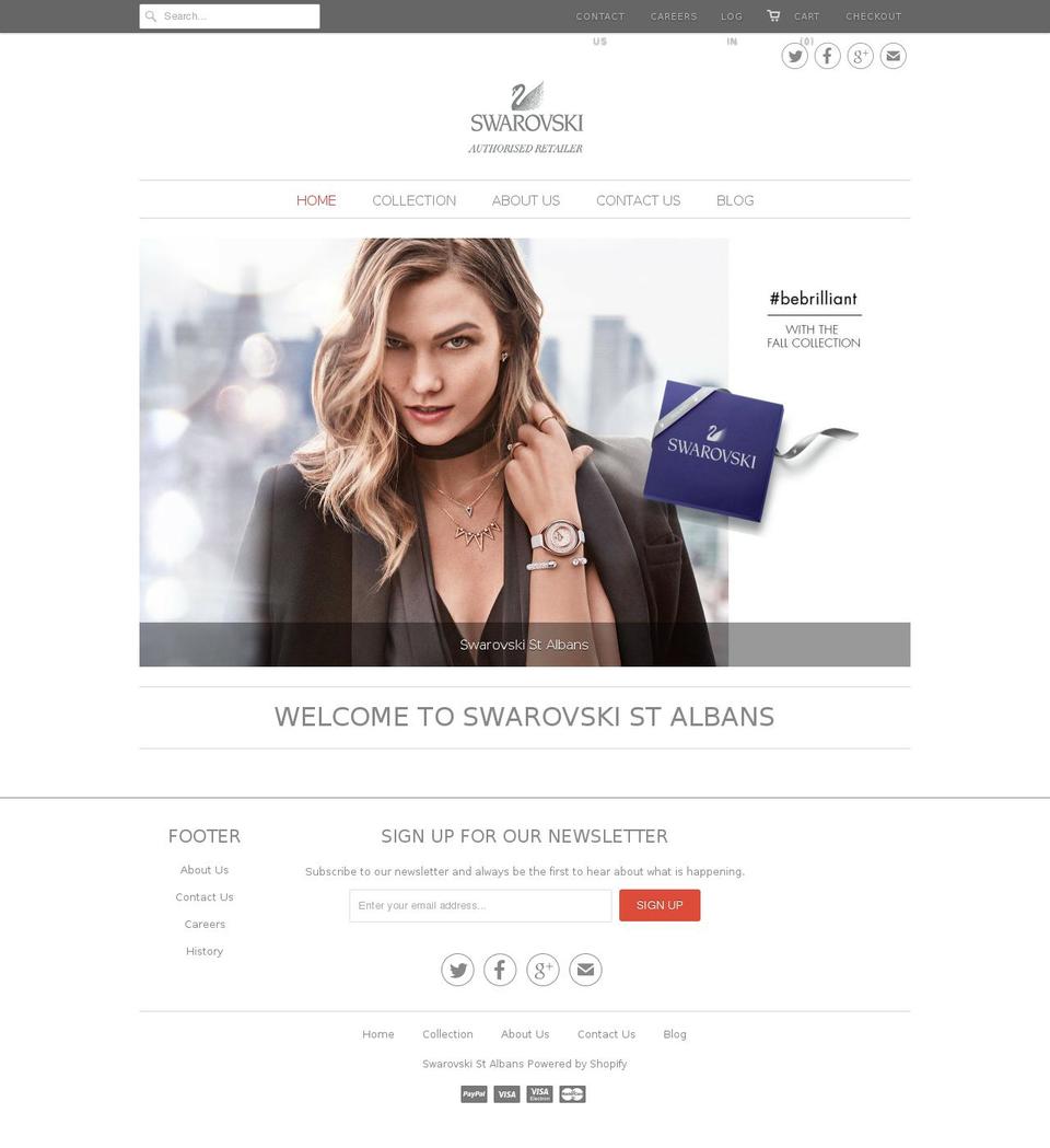 knightscrystal.com shopify website screenshot