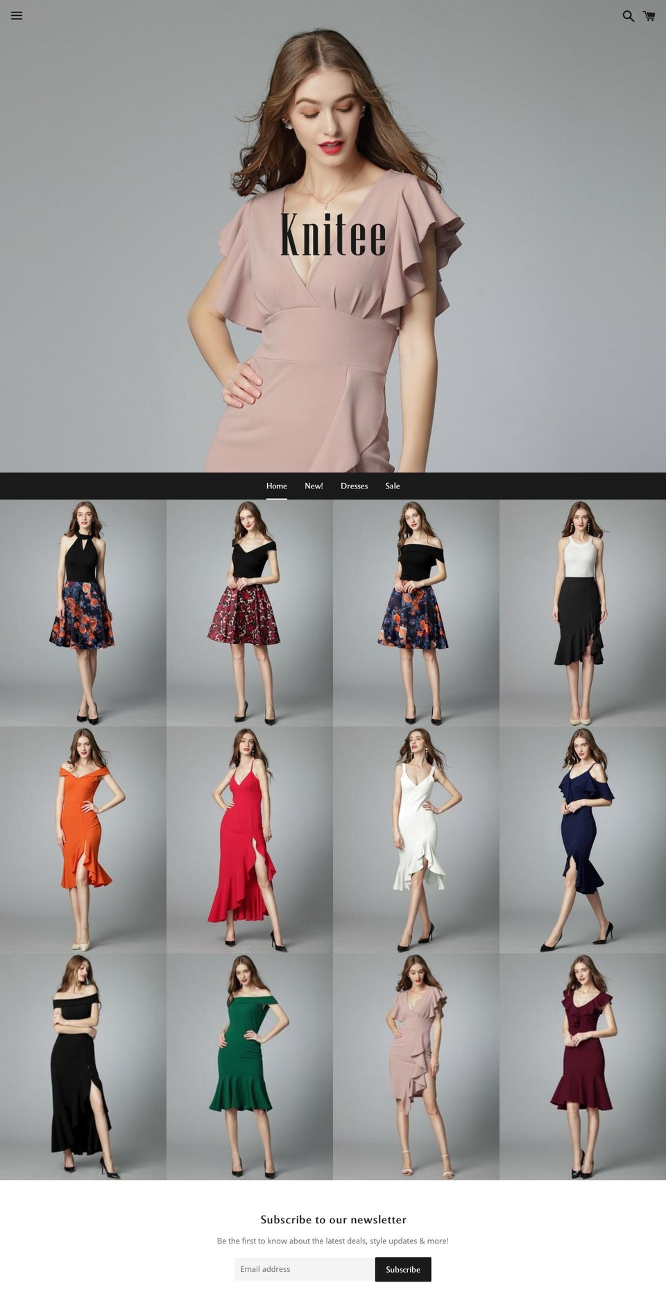 knitee.com — Shopify storefront screenshot