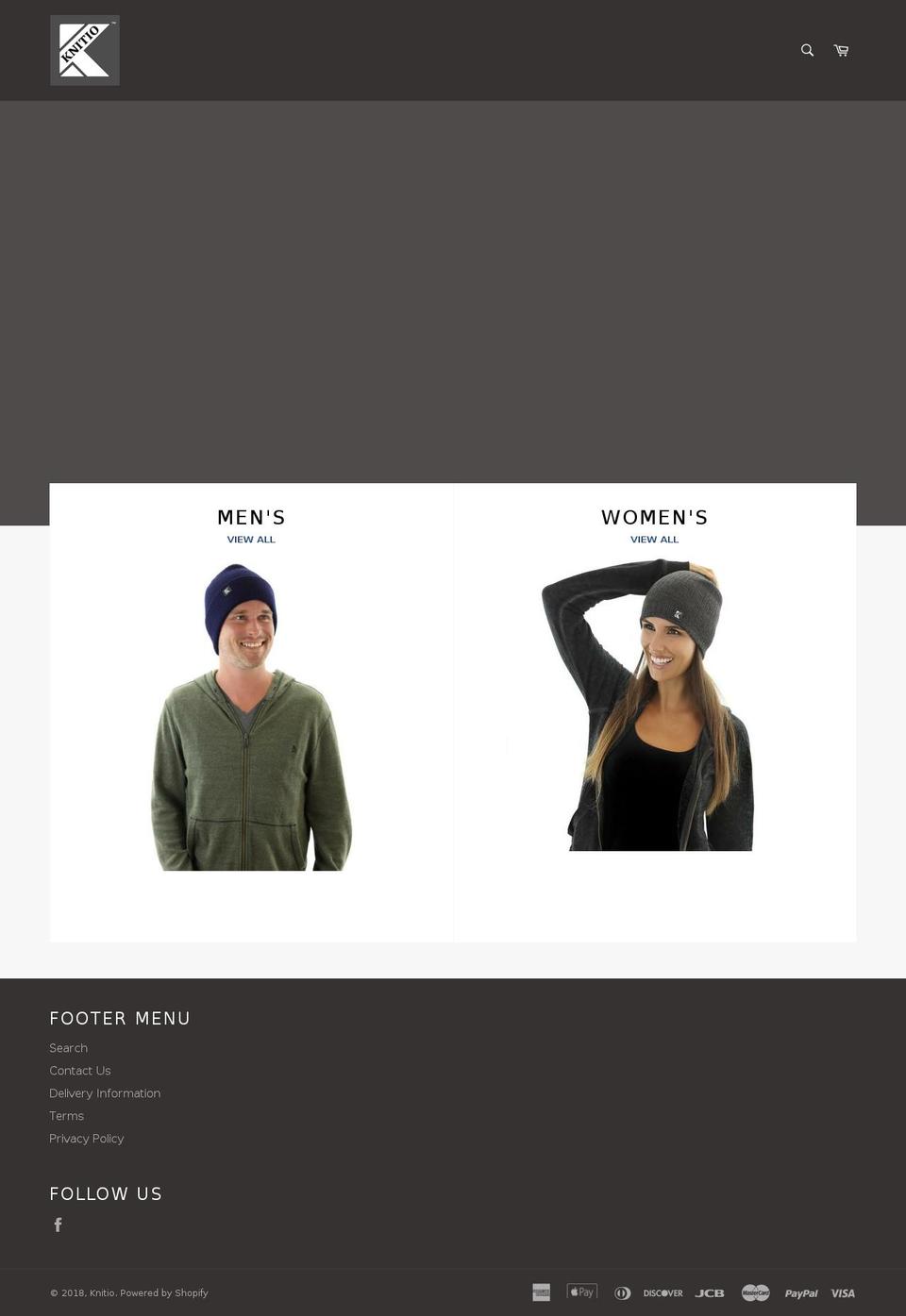 knitio.com — Shopify storefront screenshot