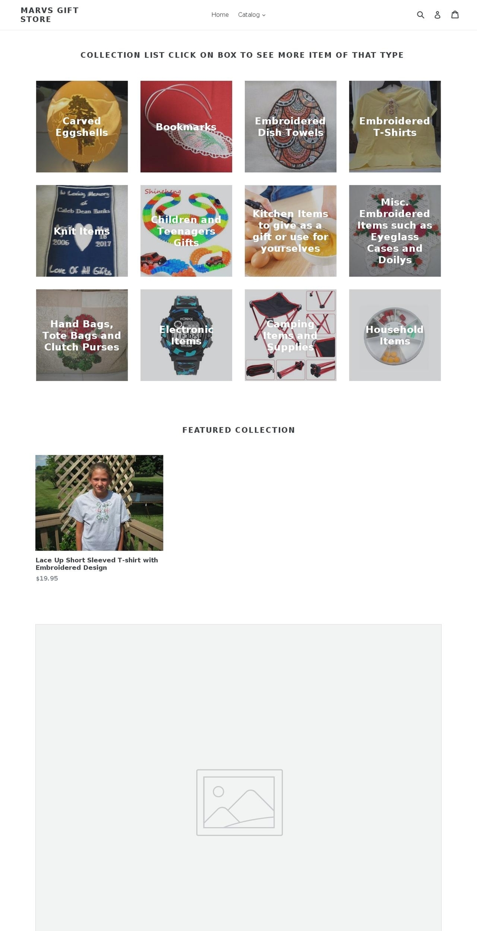 knitnembroideryshop.com — Shopify storefront screenshot